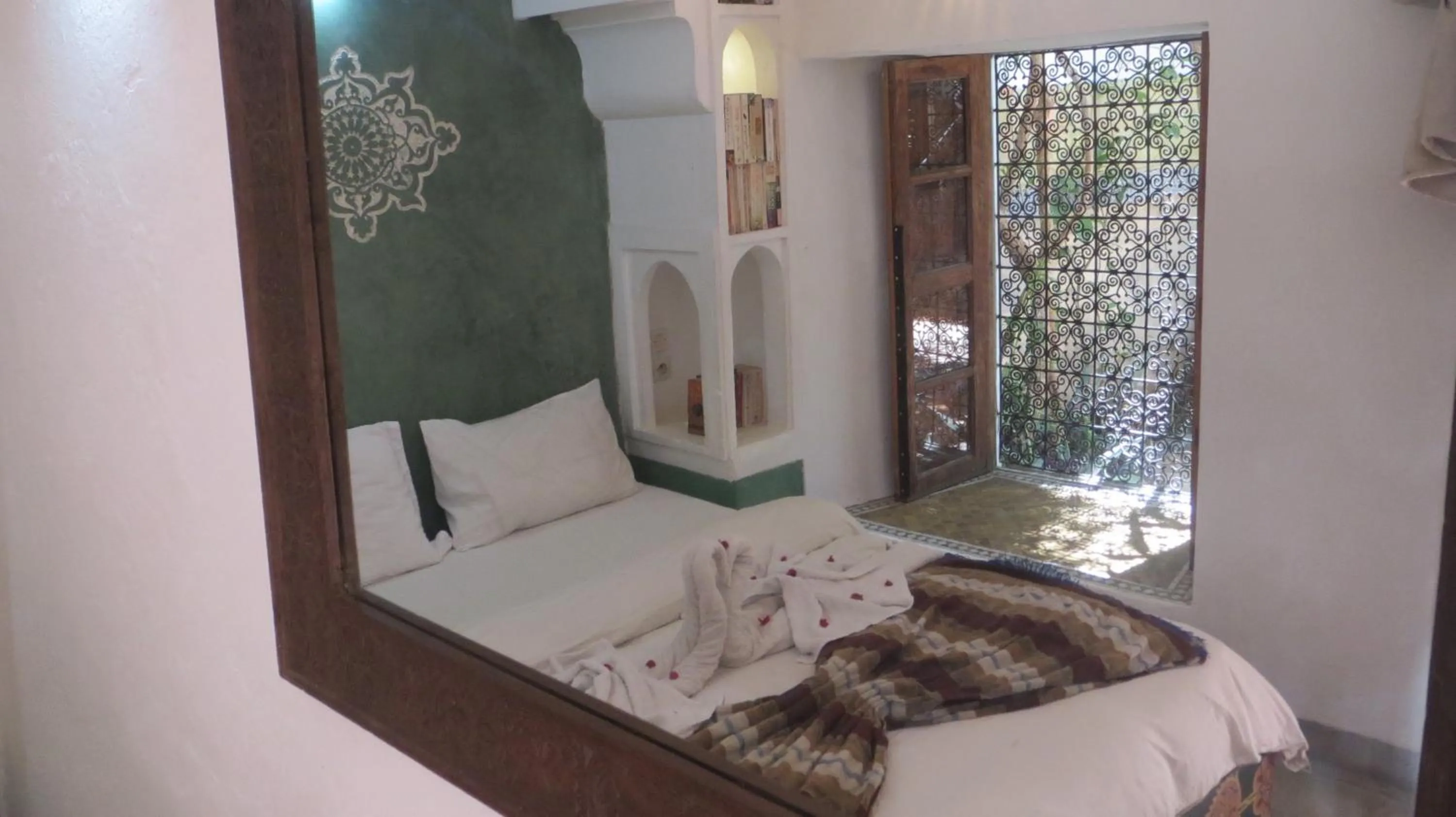 Bed in Riad Maizie