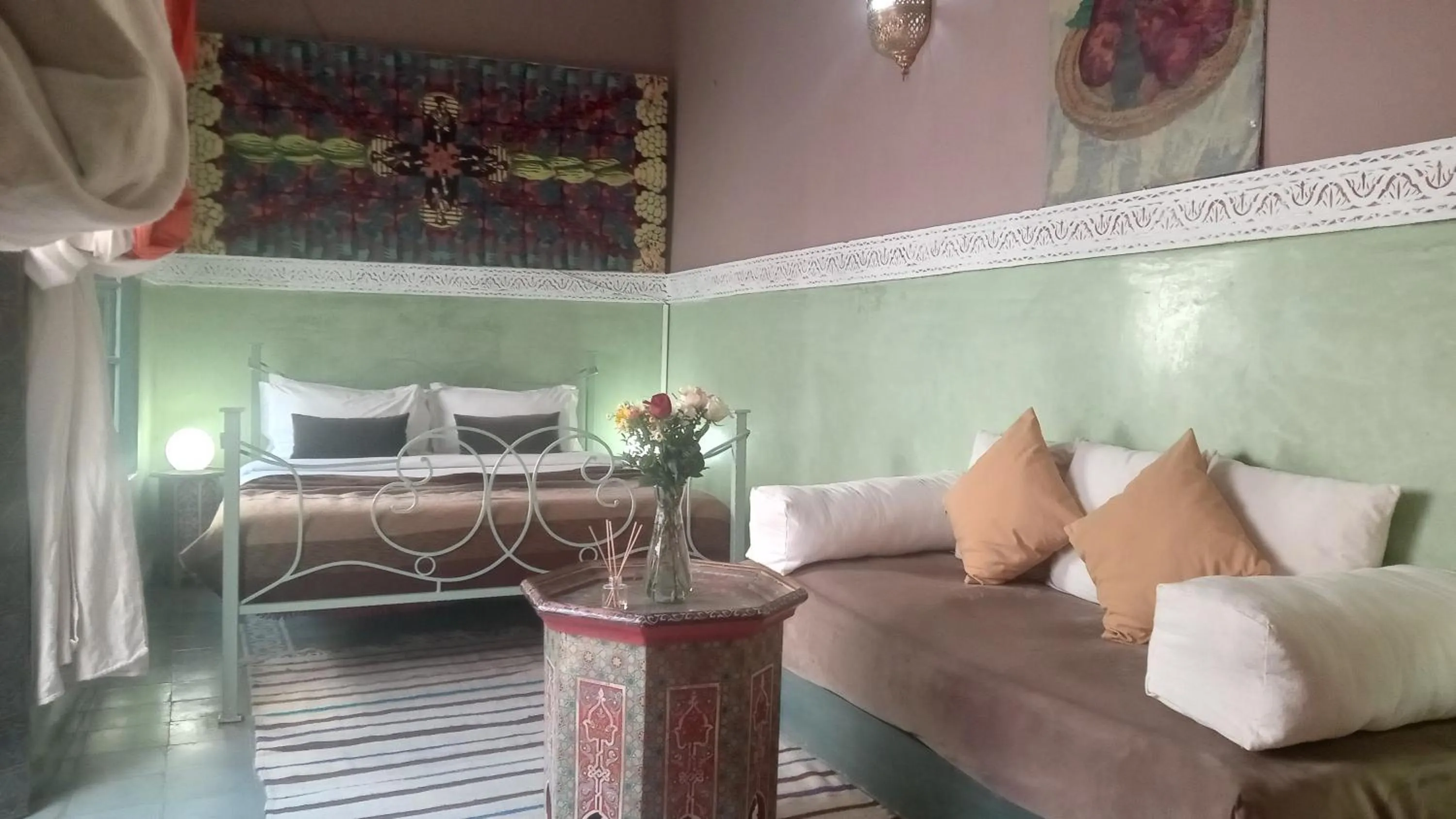 Bed in Riad Maizie