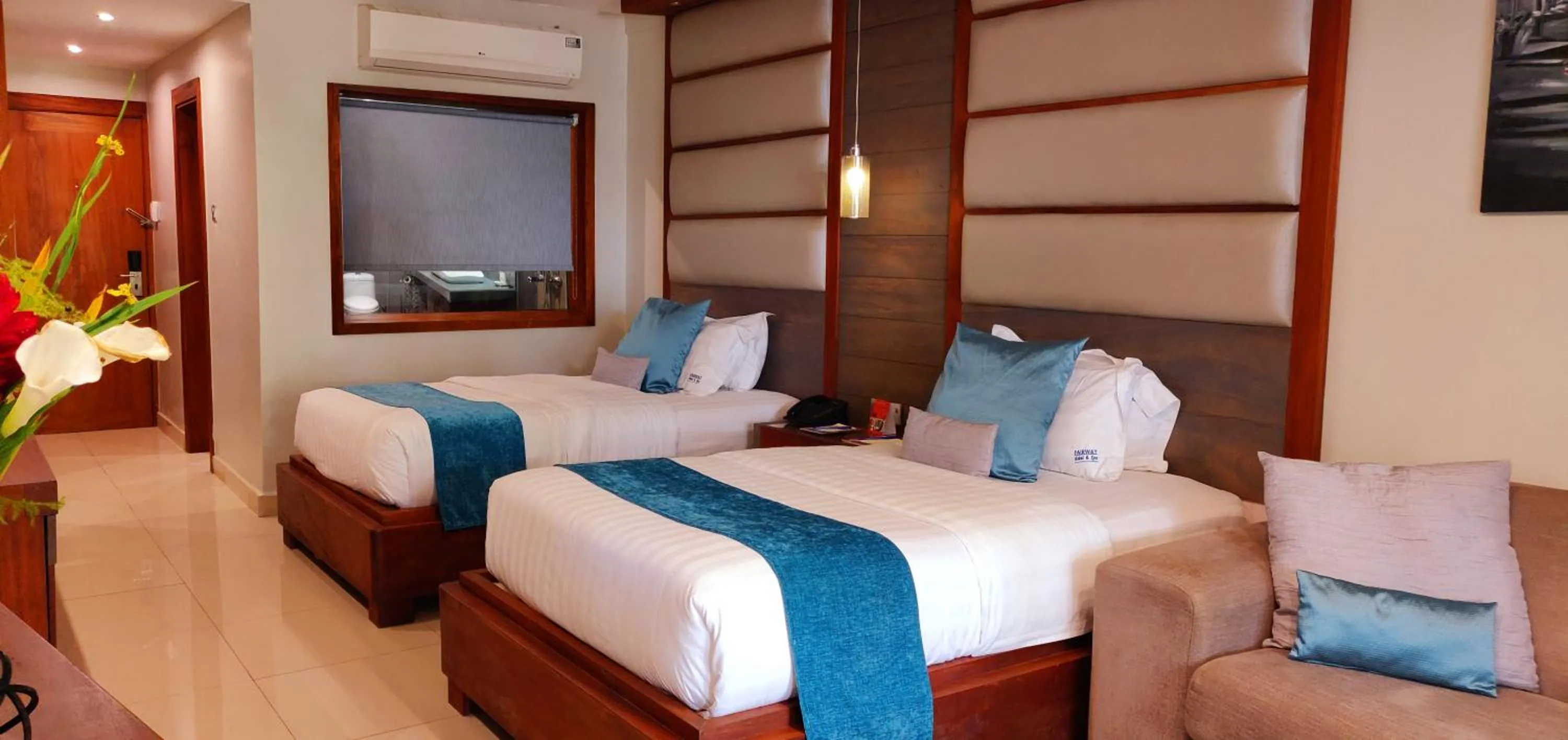 Bed in Fairway Hotel & Spa