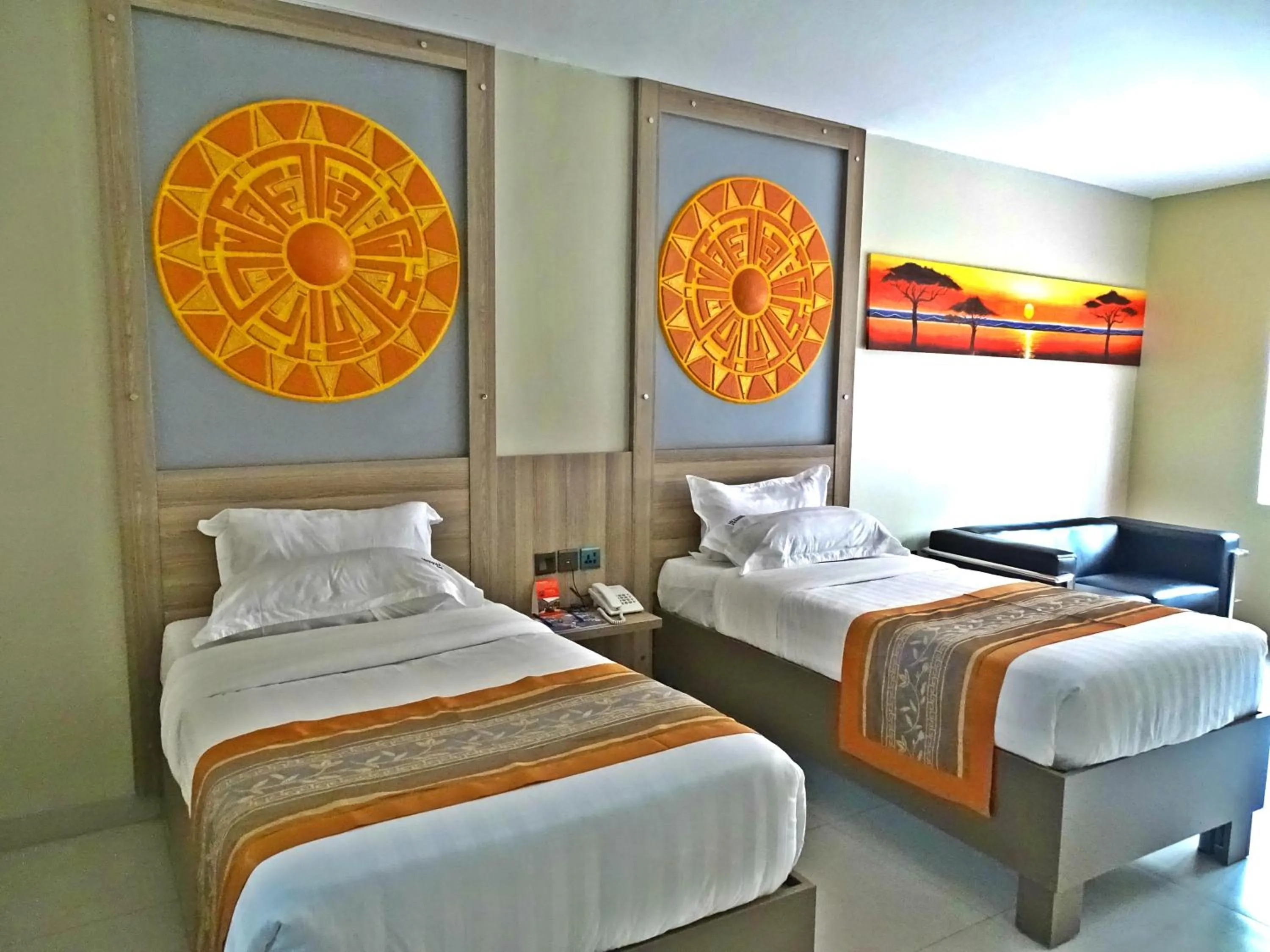 Bed in Fairway Hotel & Spa