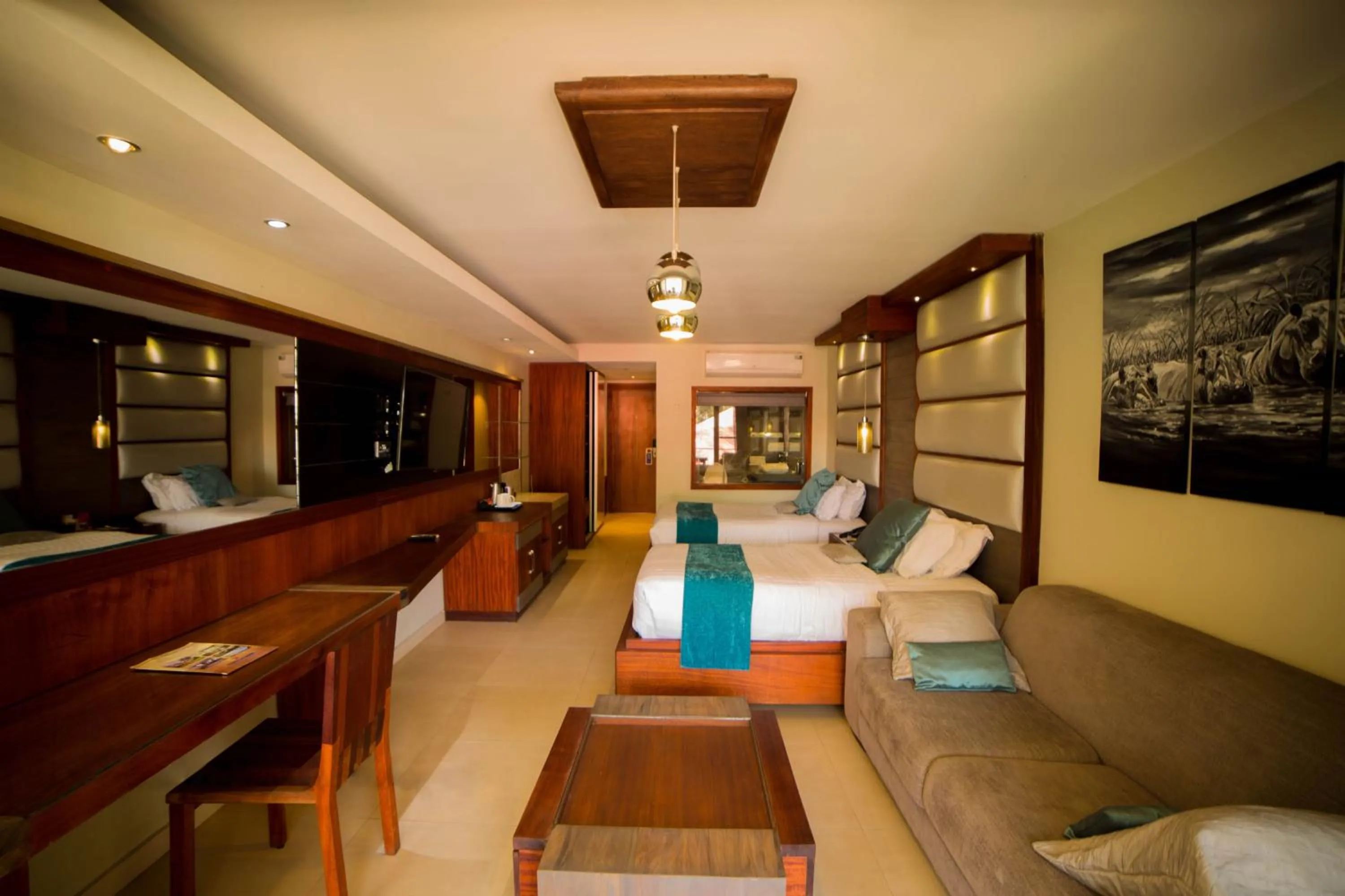 Bed in Fairway Hotel & Spa