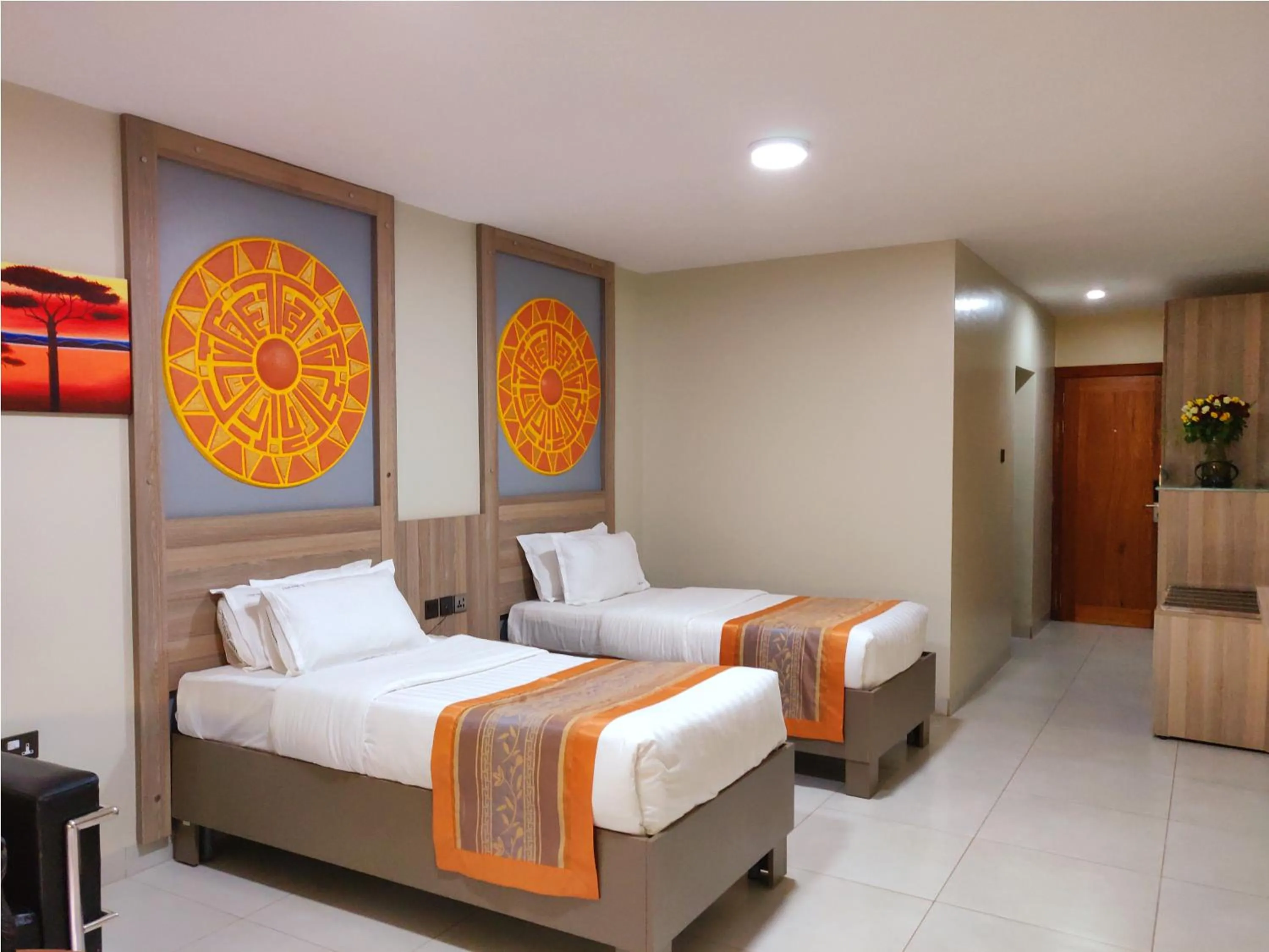 Bed in Fairway Hotel & Spa