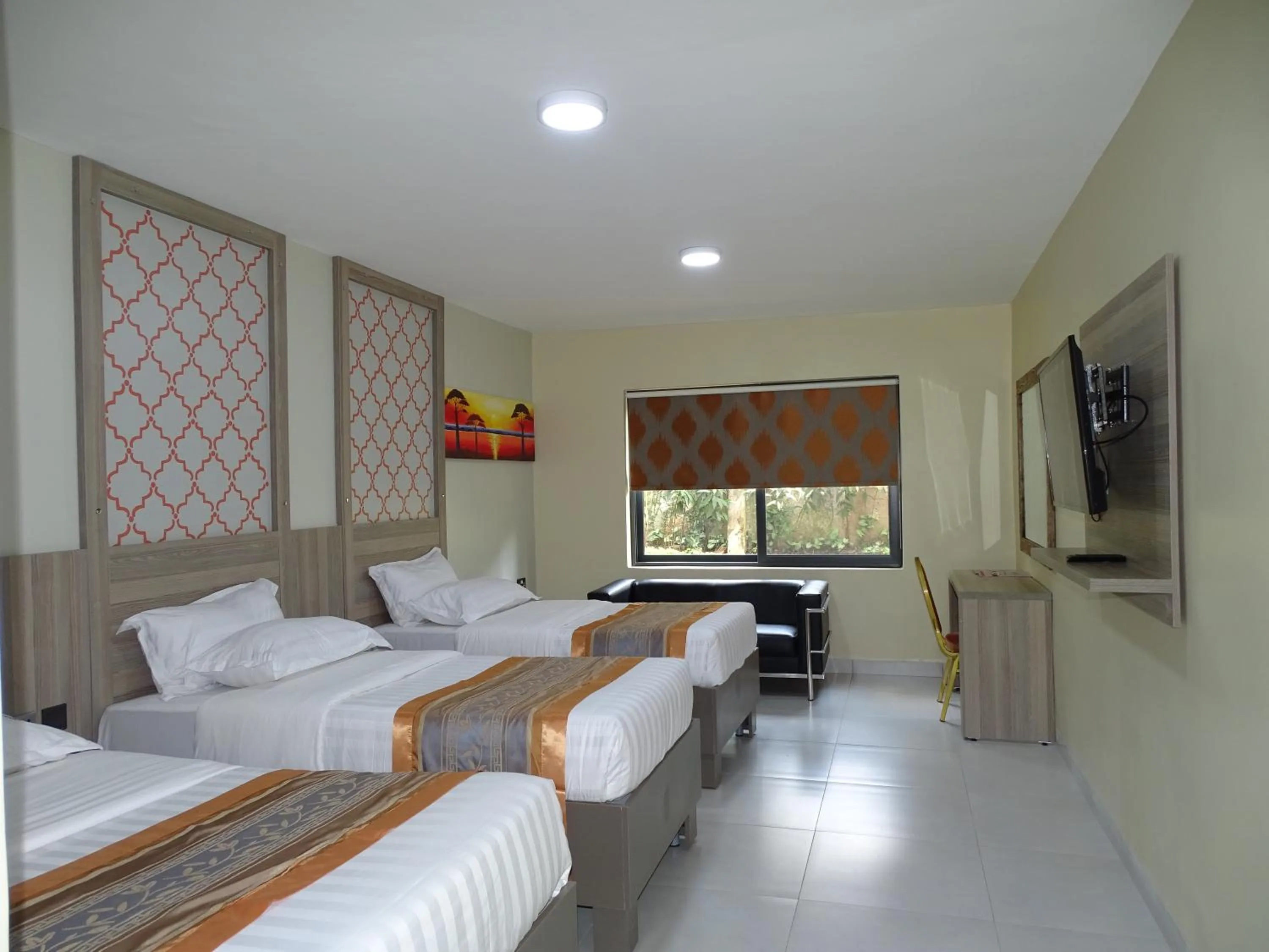 Bed in Fairway Hotel & Spa