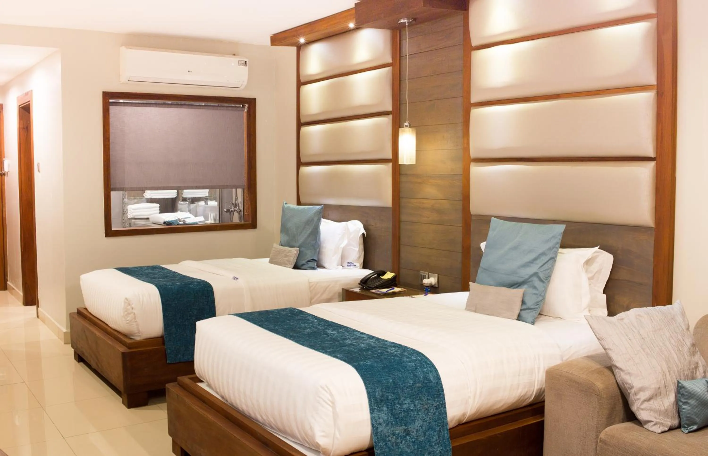 Bed in Fairway Hotel & Spa