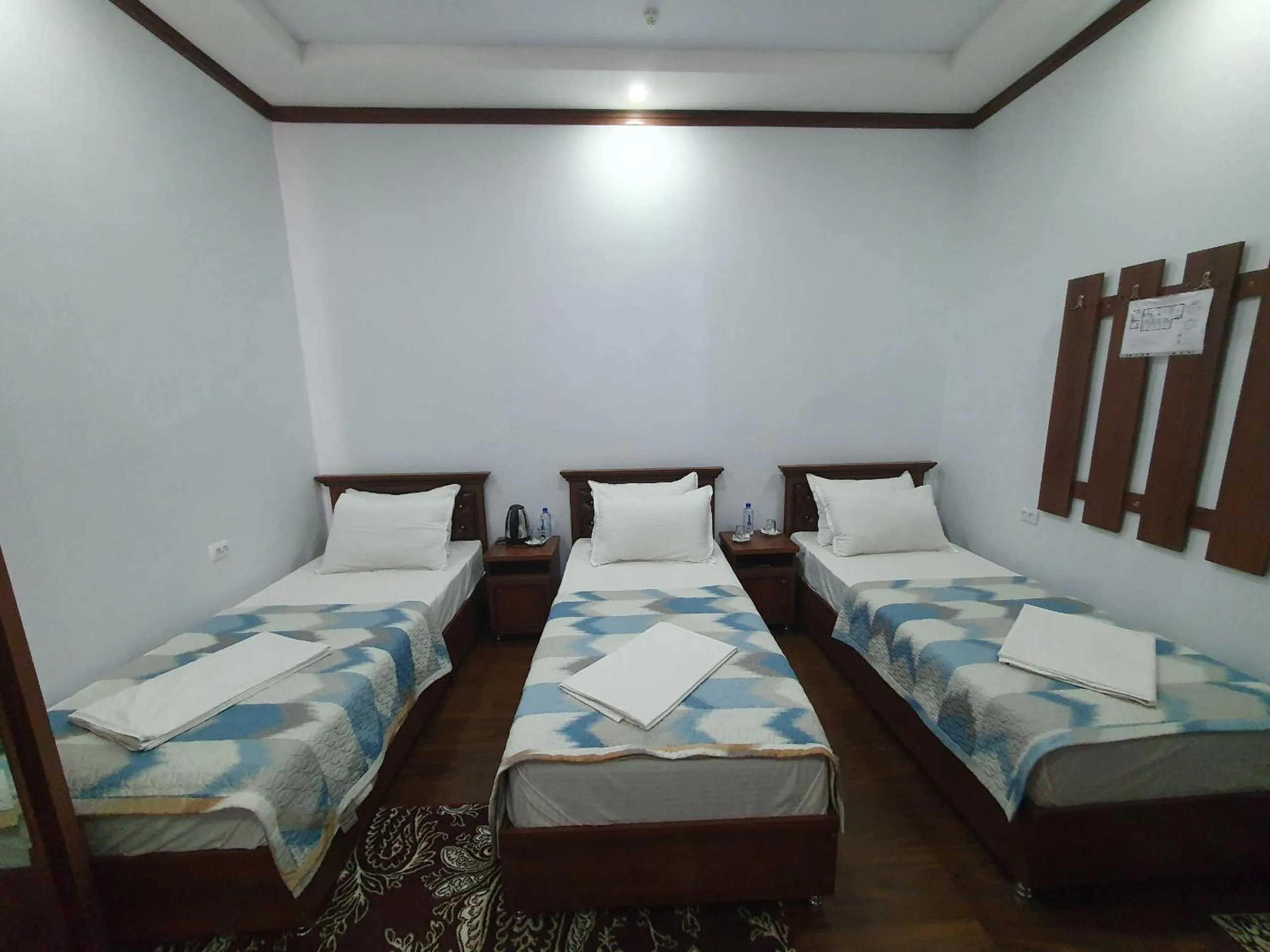 Bed in SARBON HOTEL KhIVA