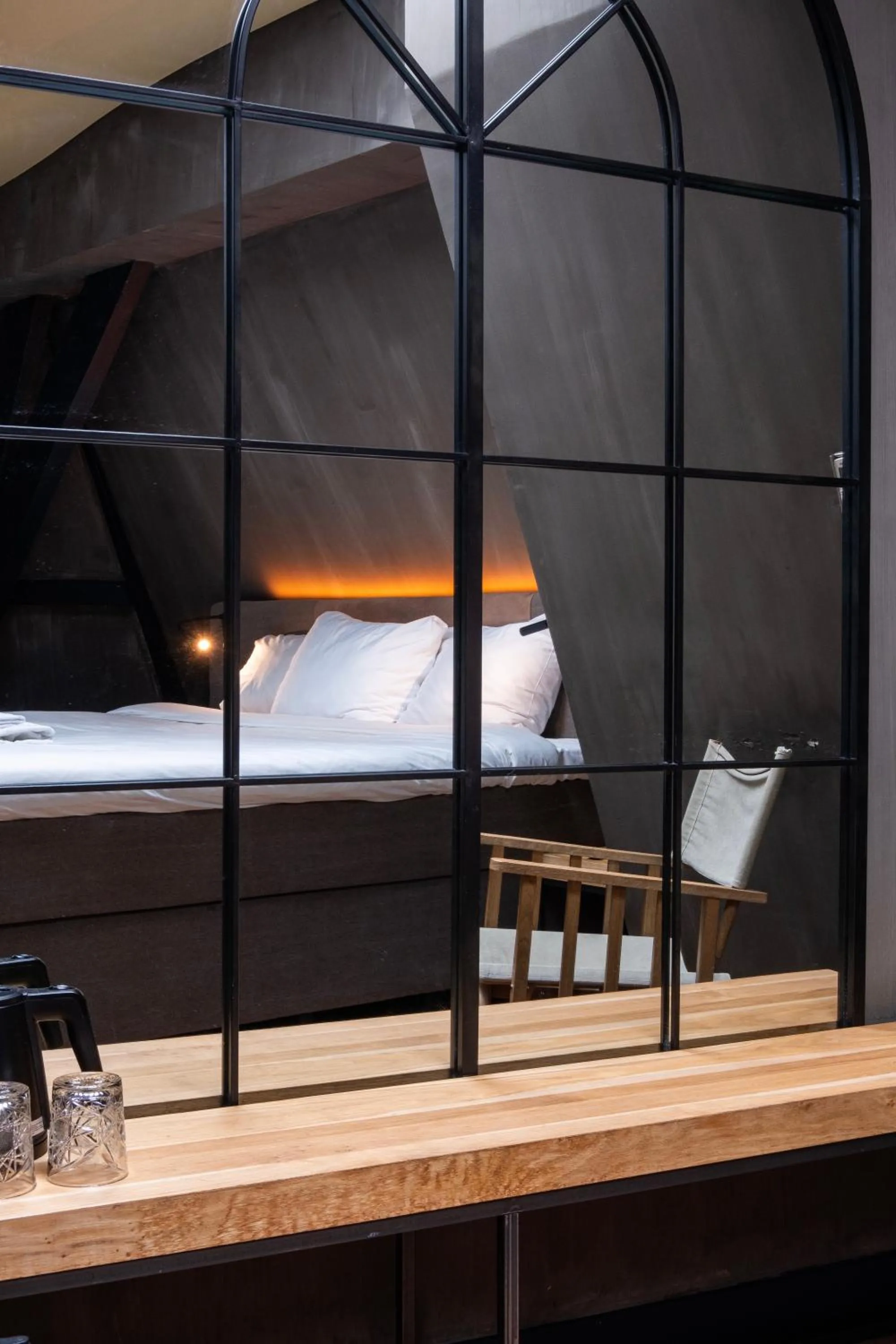 Bed in City Center Lodge Utrecht