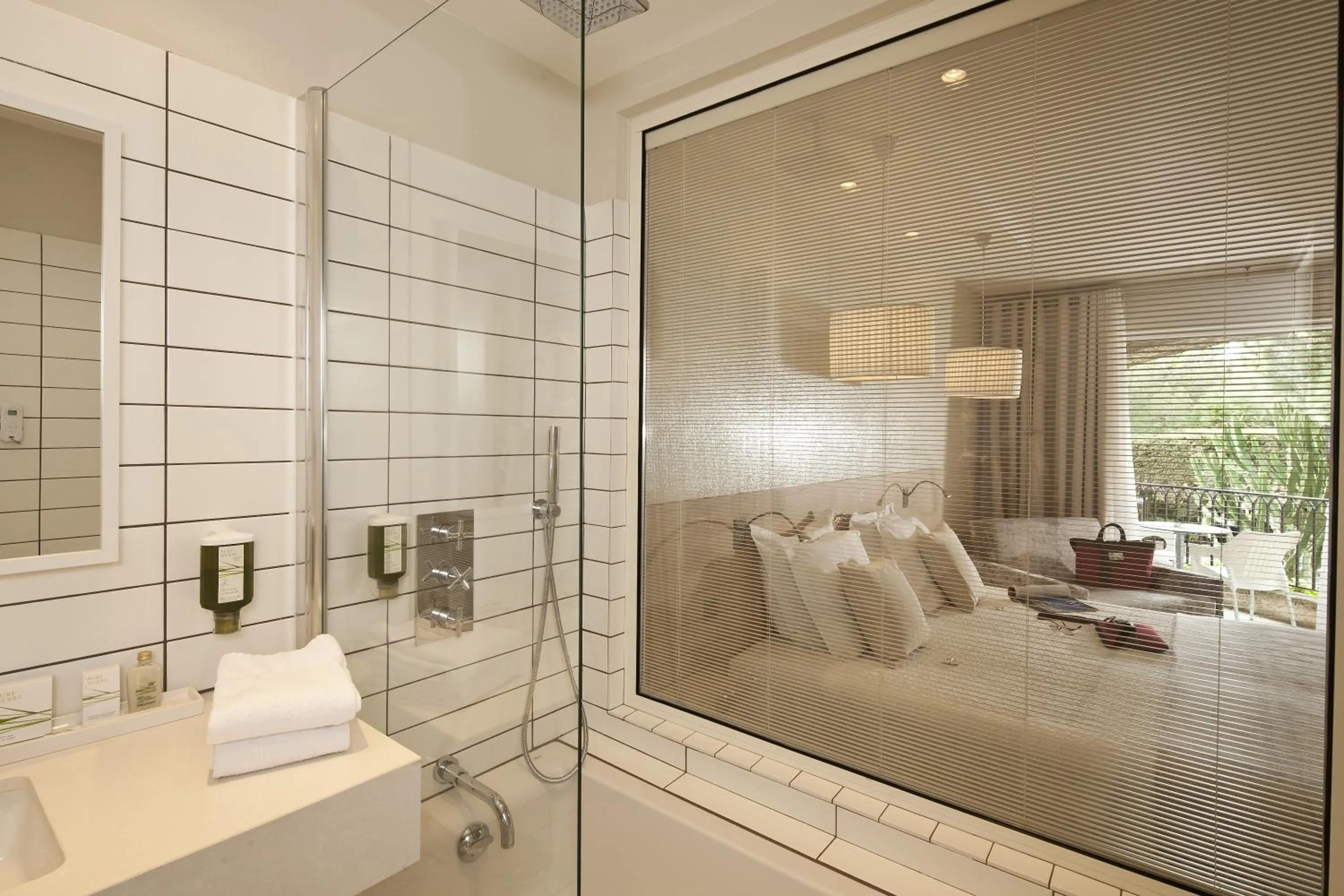 Bathroom in Hotel des Lices