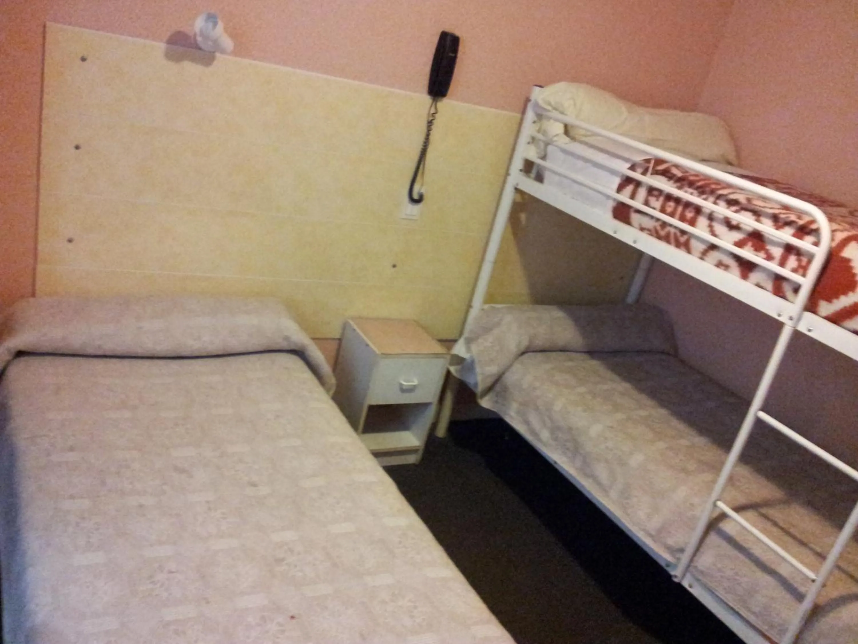 Bedroom in Hôtel du Terrage