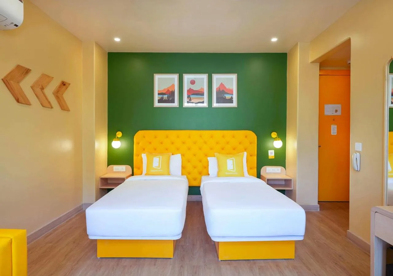 Bedroom, Bed in Bloom Boutique l Rishikesh Hills