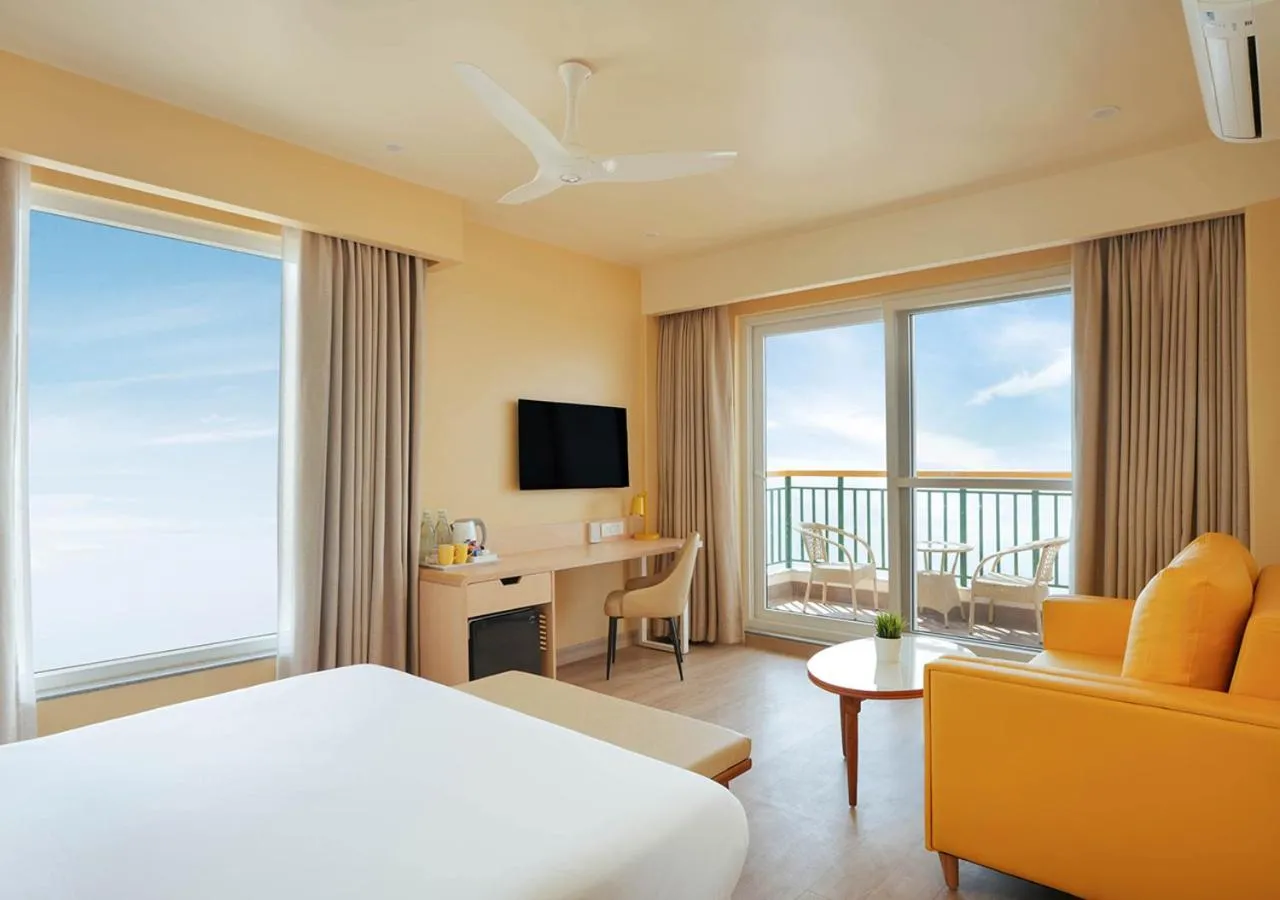 View (from property/room), Bed in Bloom Boutique l Rishikesh Hills