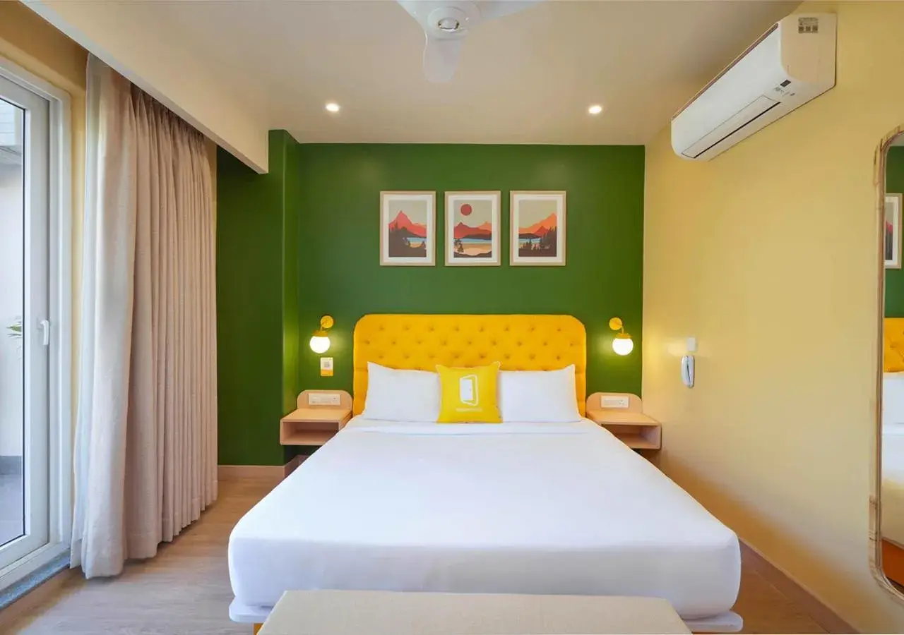 Deluxe Double Room - single occupancy in Bloom Boutique l Rishikesh Hills Deluxe Double Room - single occupancy in Bloom Boutique l Rishikesh Hills