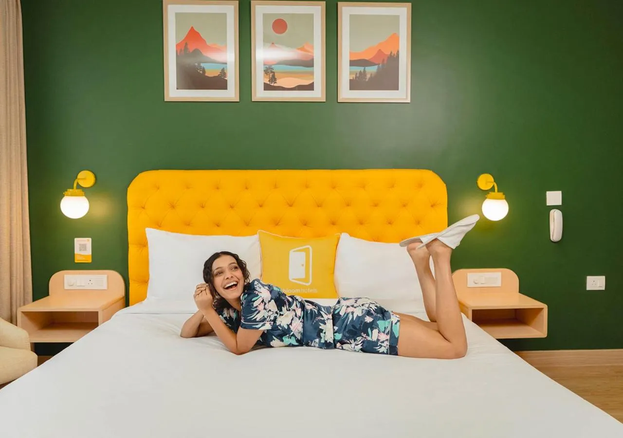 Living room, Bed in Bloom Boutique l Rishikesh Hills