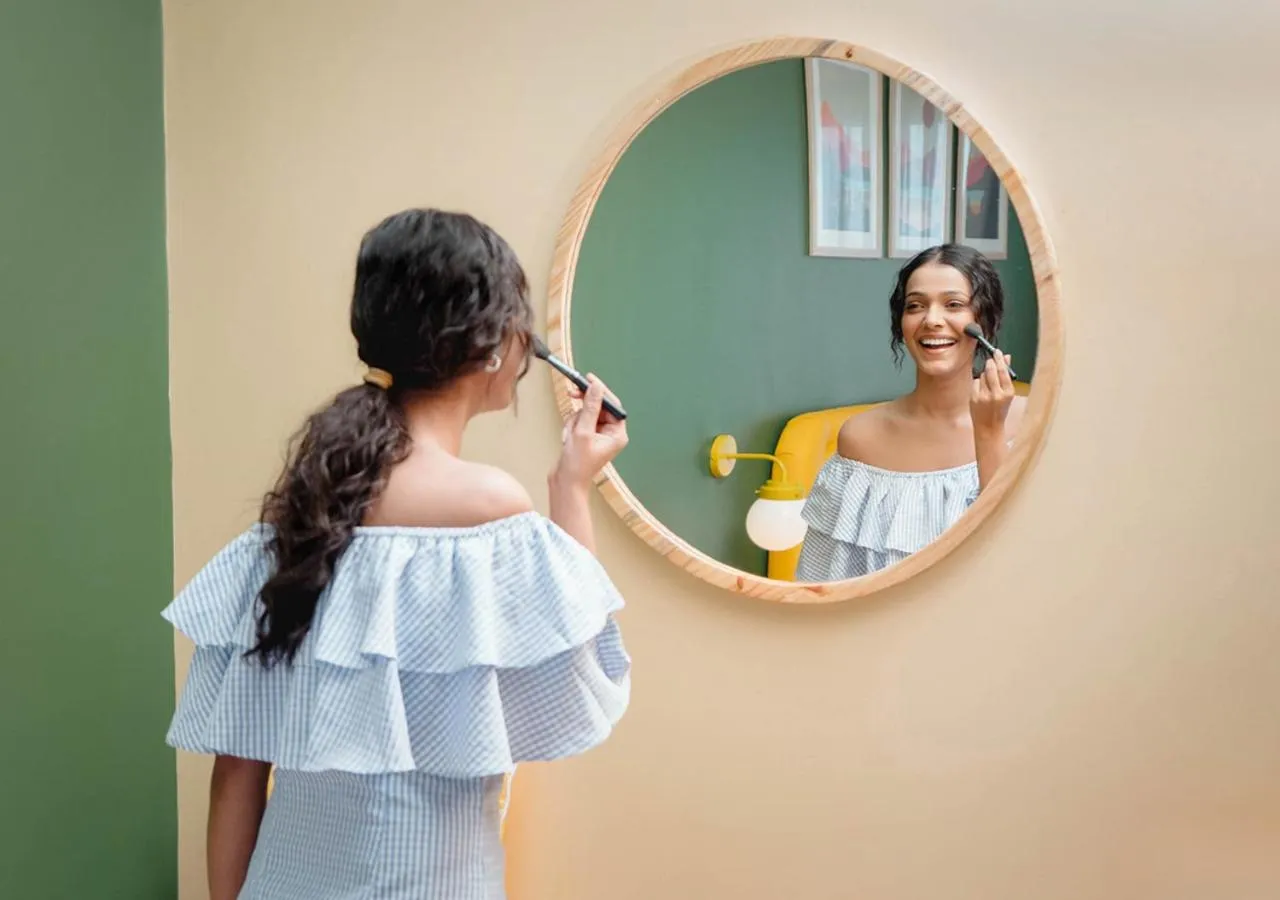 Living room in Bloom Boutique l Rishikesh Hills