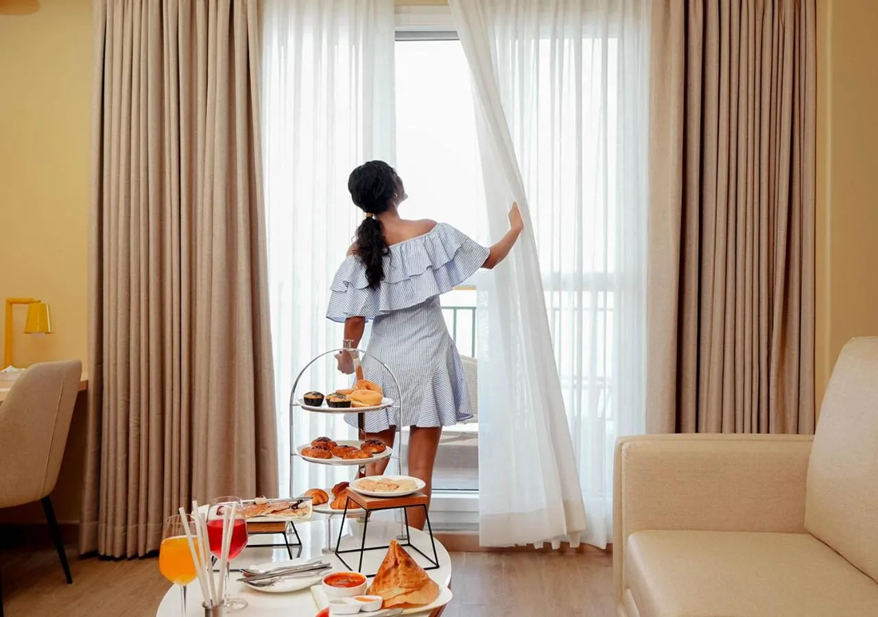 Living room in Bloom Boutique l Rishikesh Hills