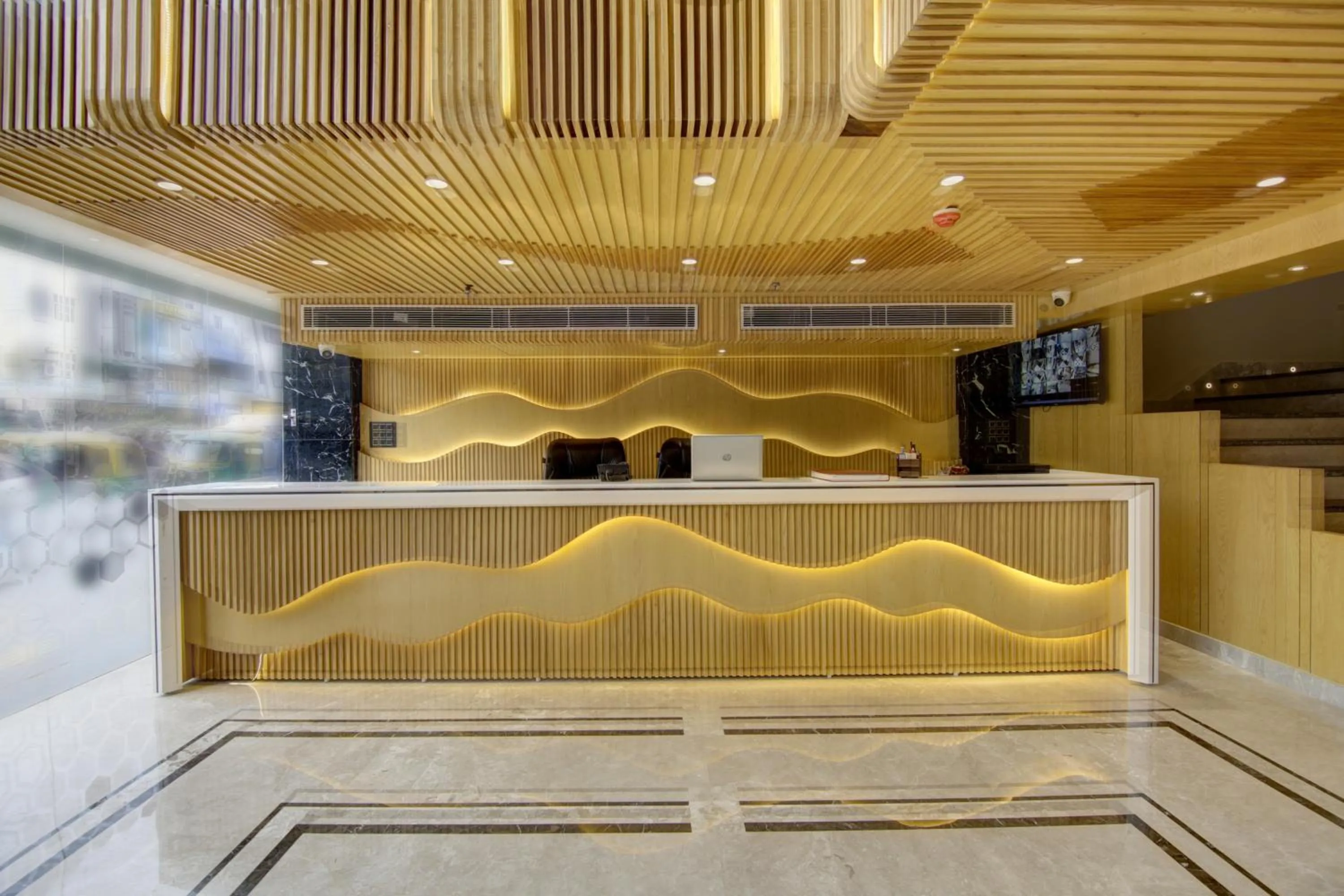 Lobby or reception in The Leena International-Near Connaught Place & New Delhi Railway Station