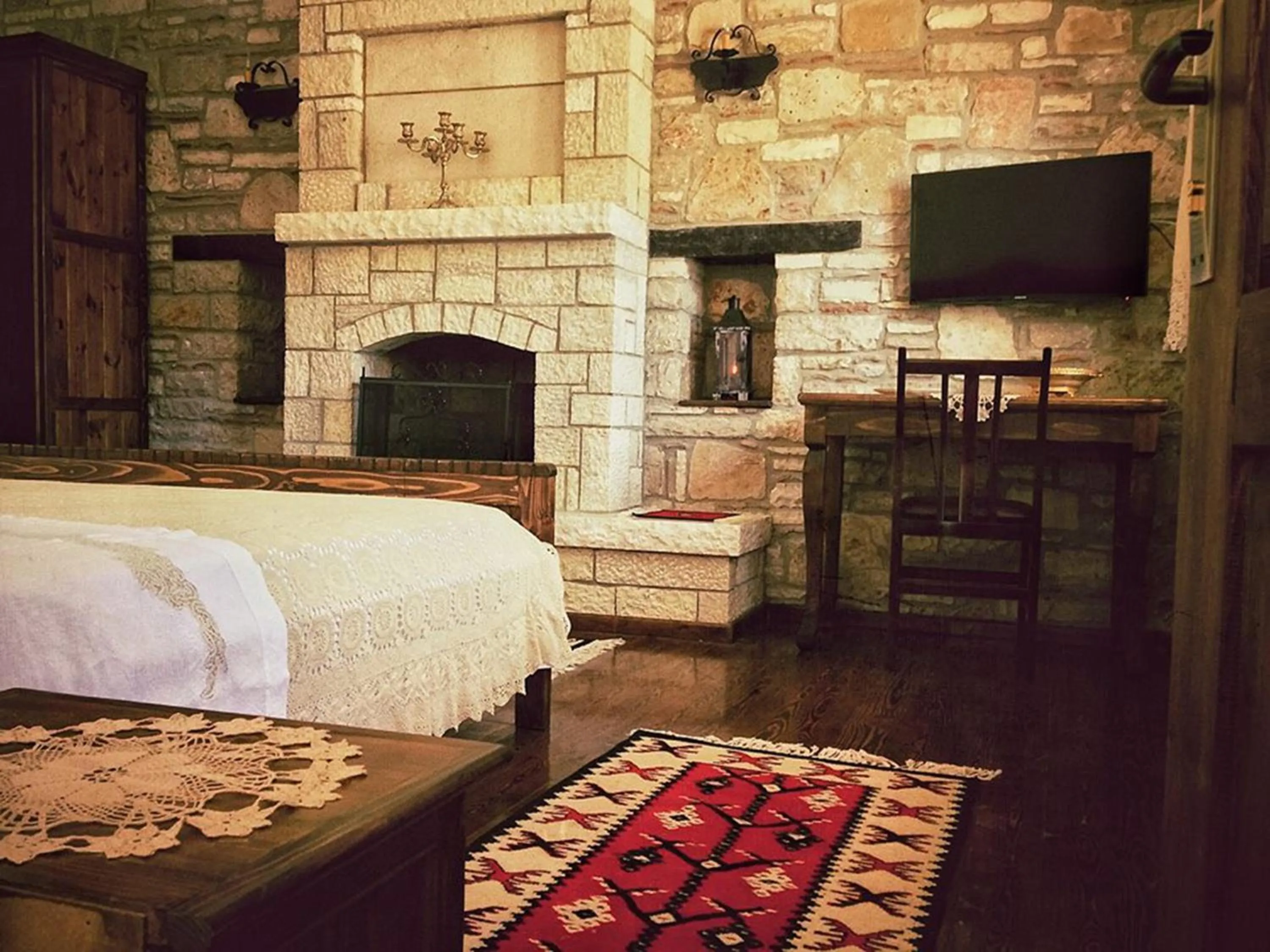 Garden view, Bed in Hotel Vila Aleksander