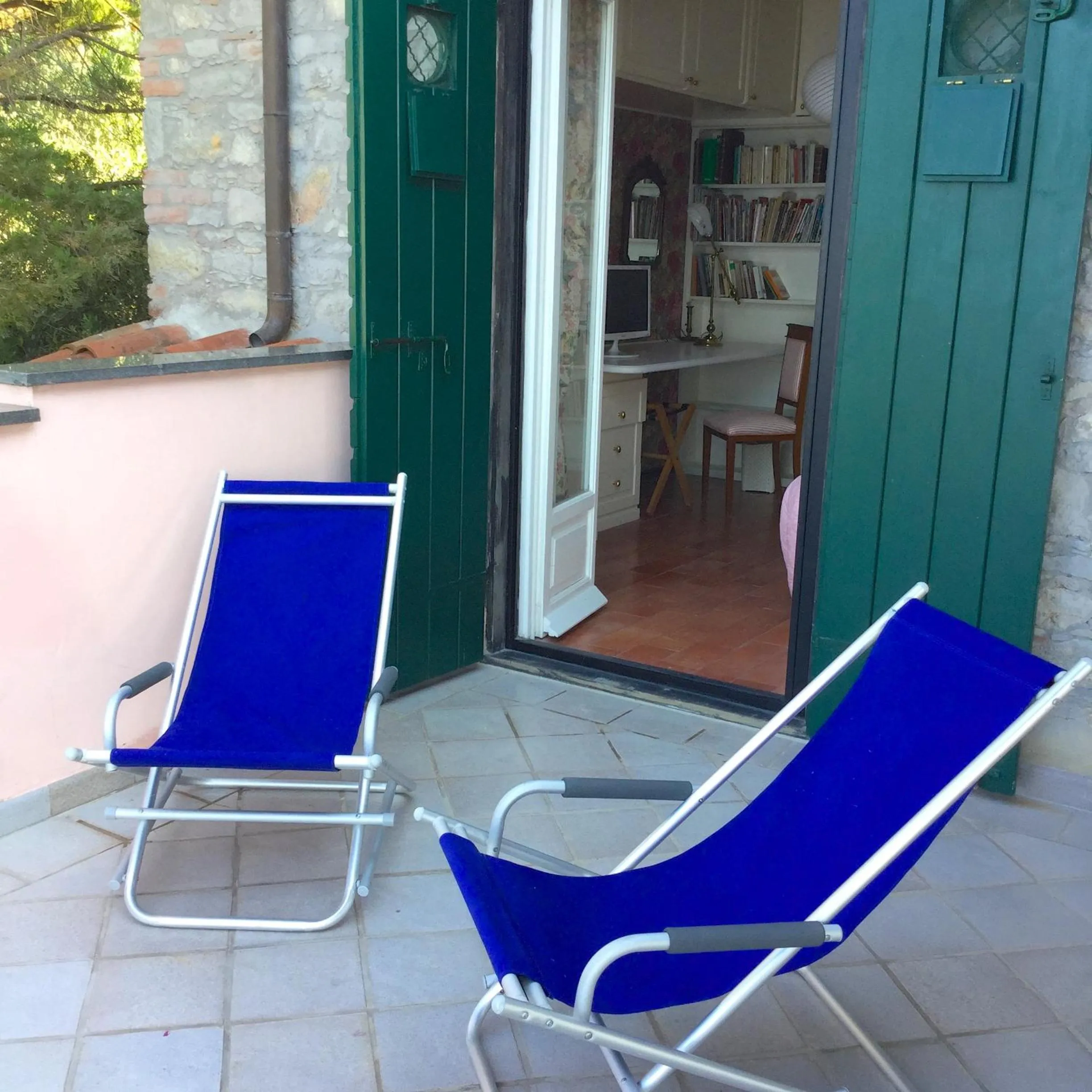 Patio in B&B Le Palme