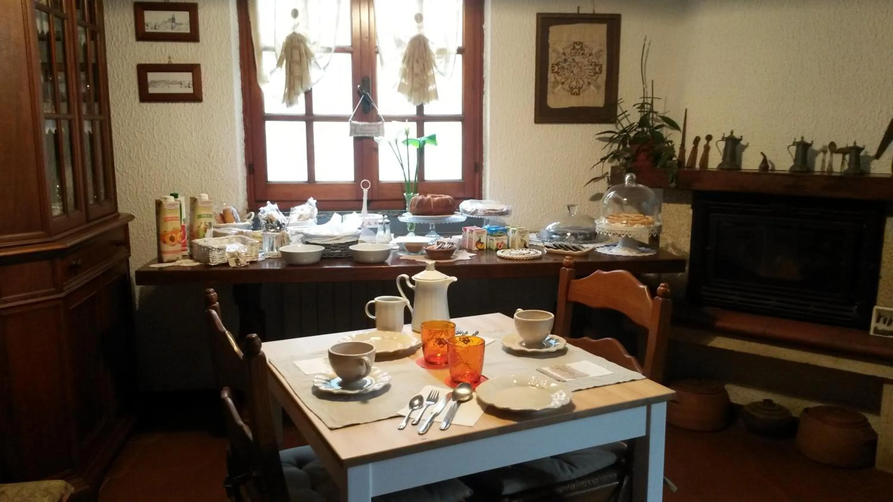 Buffet breakfast in L'Uliveto D'Argento