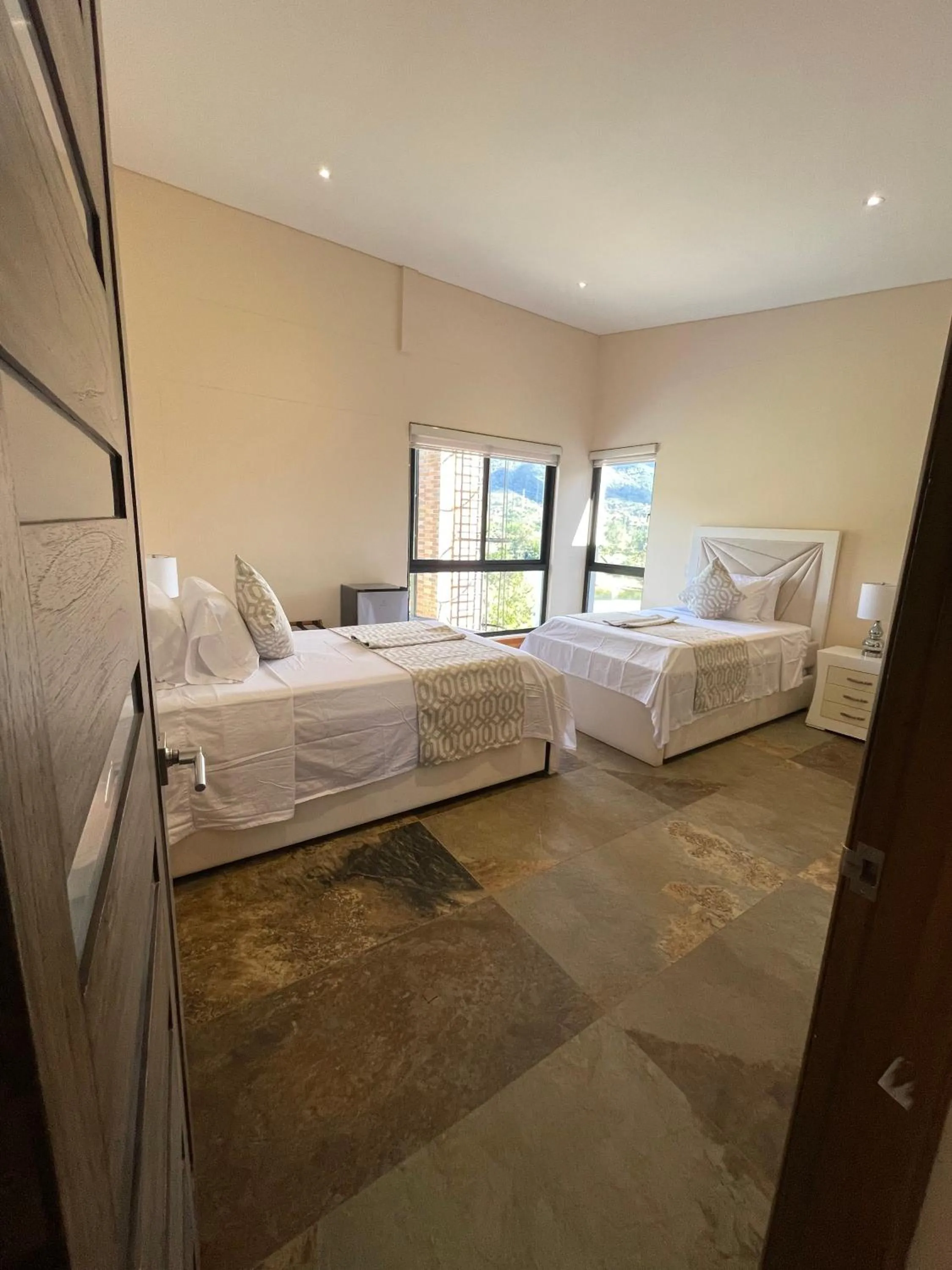 Bed in EL NiDO HOTEL GUATAPE