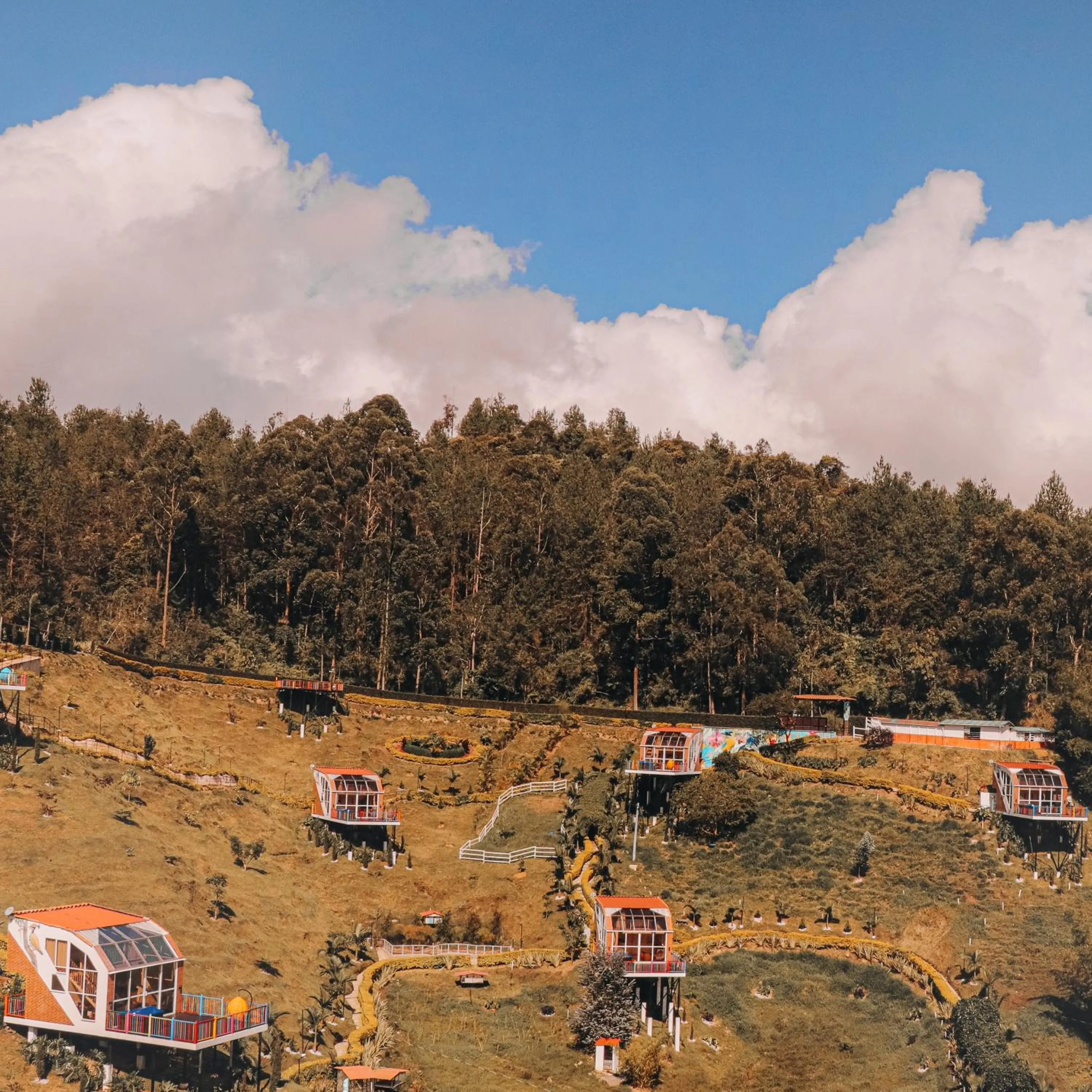 Natural landscape in EL NiDO HOTEL GUATAPE