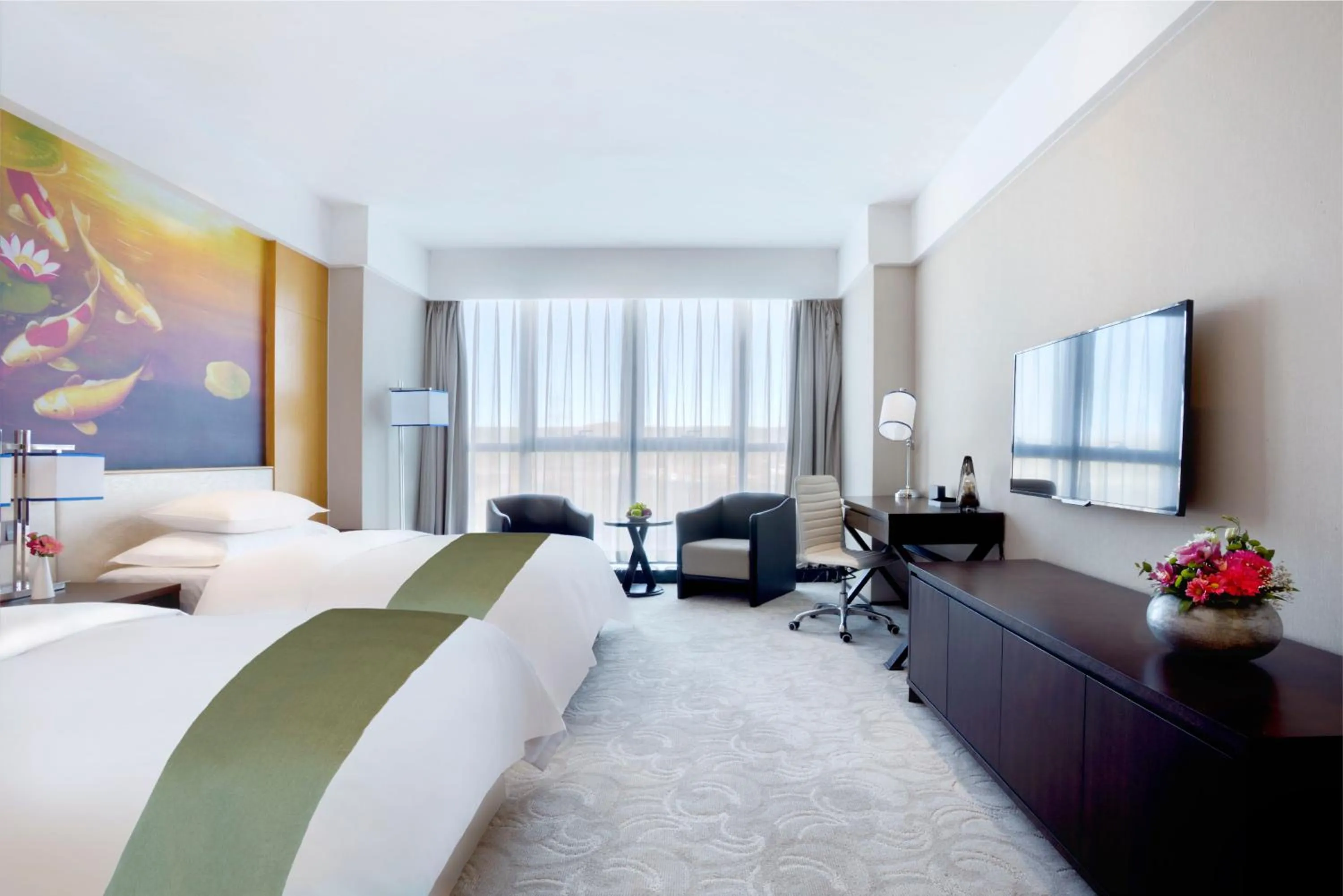 View (from property/room), Bed in Hotels & Preference Hualing Tbilisi