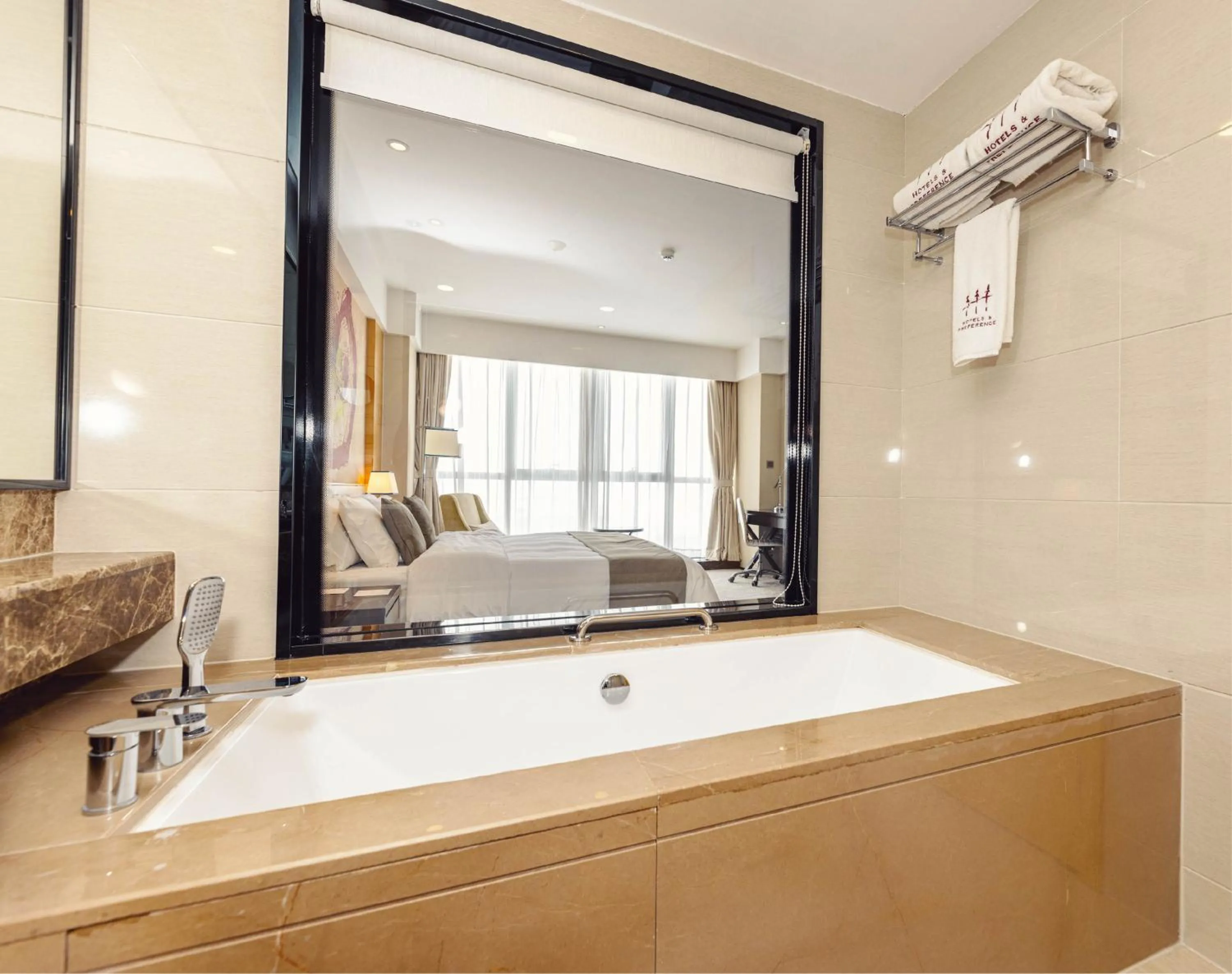 Bathroom in Hotels & Preference Hualing Tbilisi