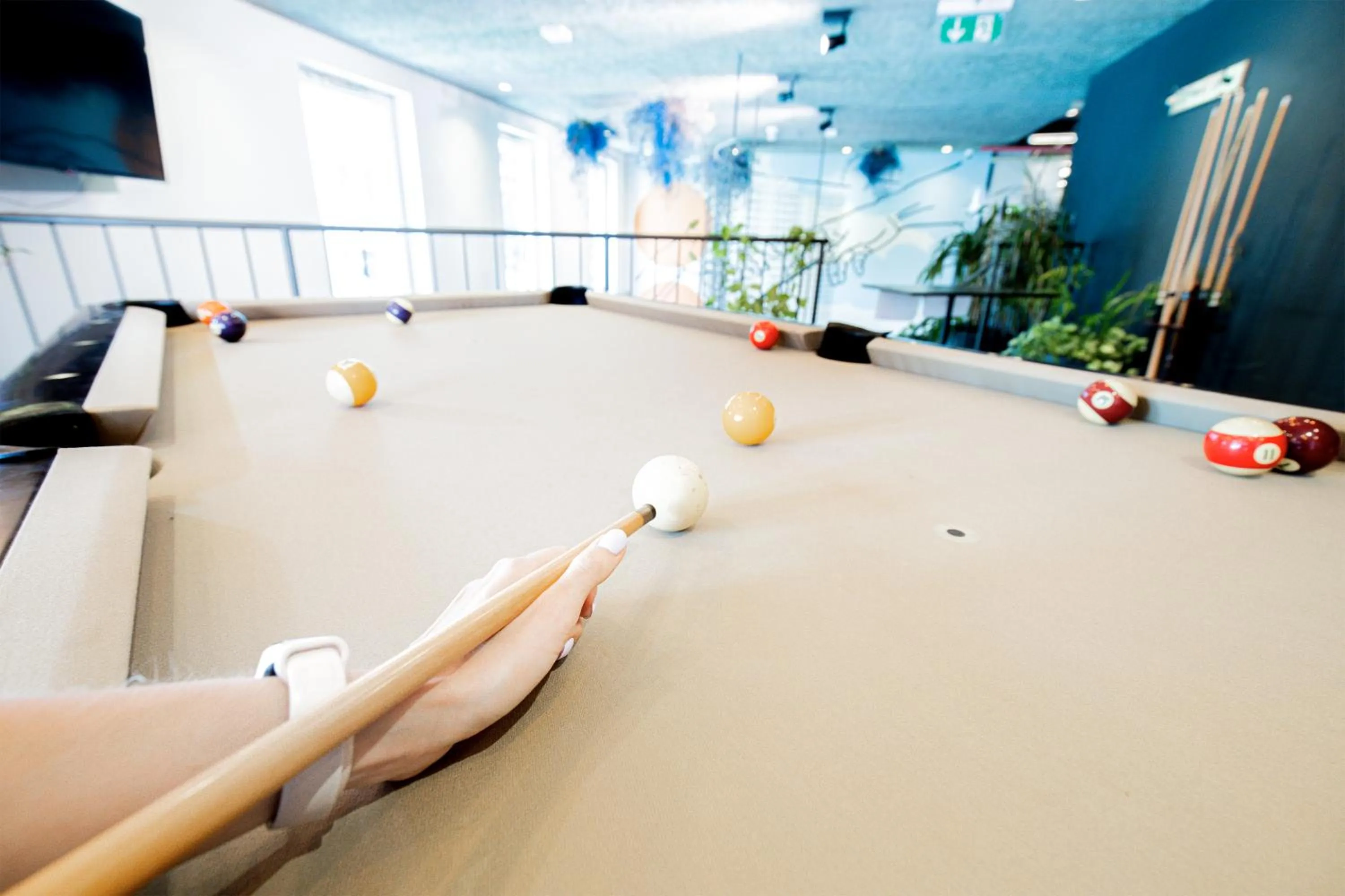 Billiard in Maverick Central Market