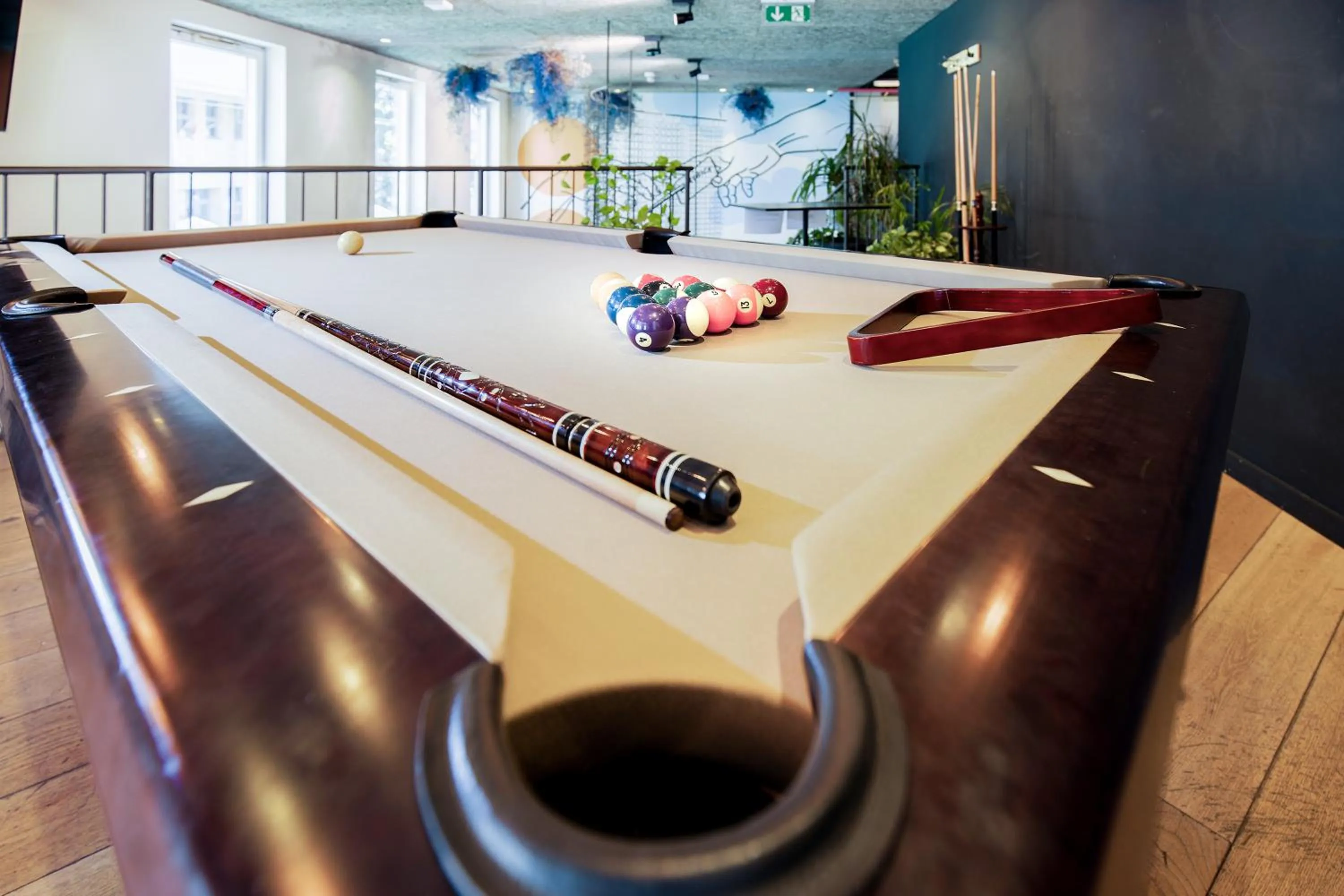 Billiard in Maverick Central Market