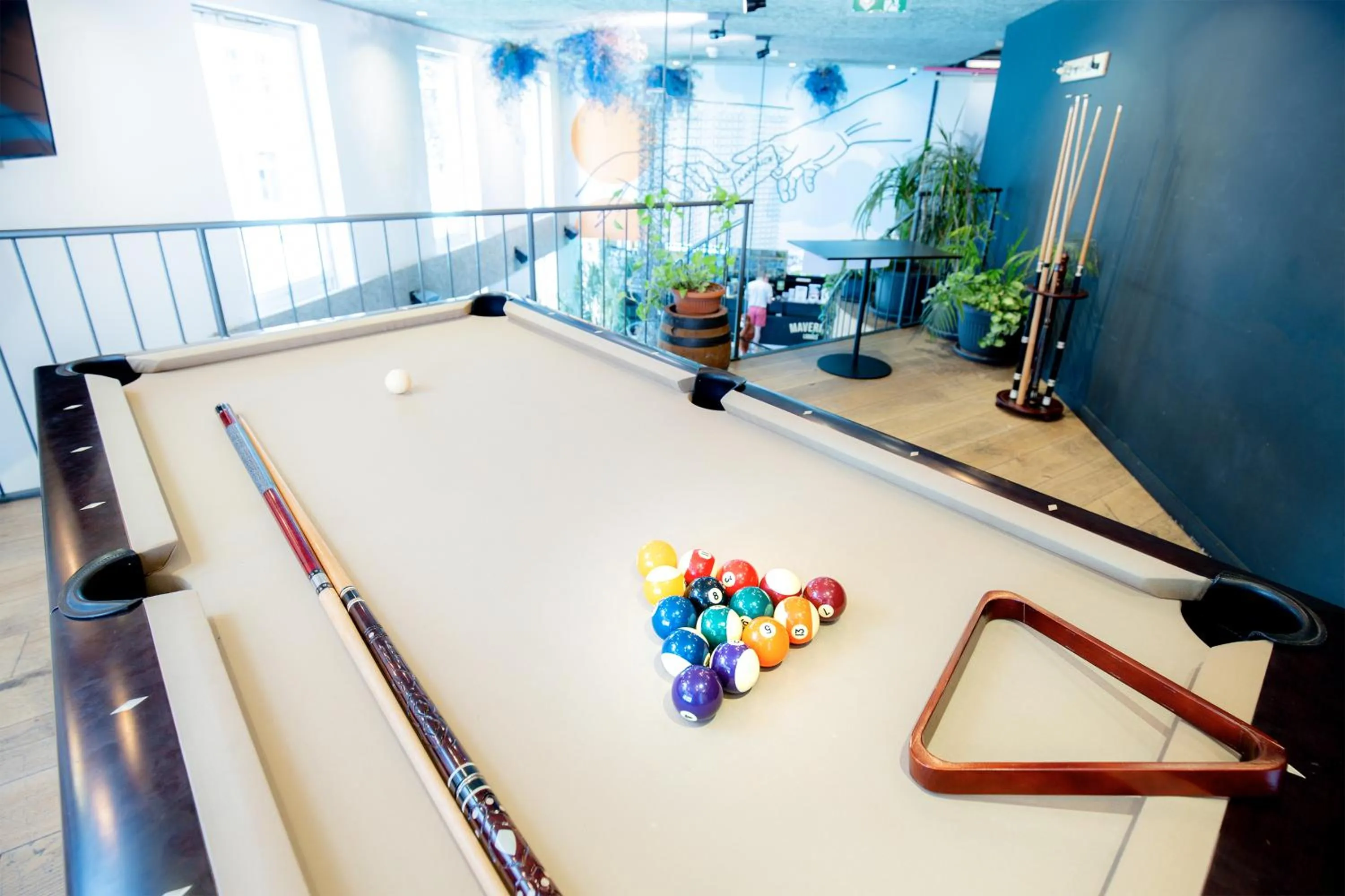 Billiard in Maverick Central Market