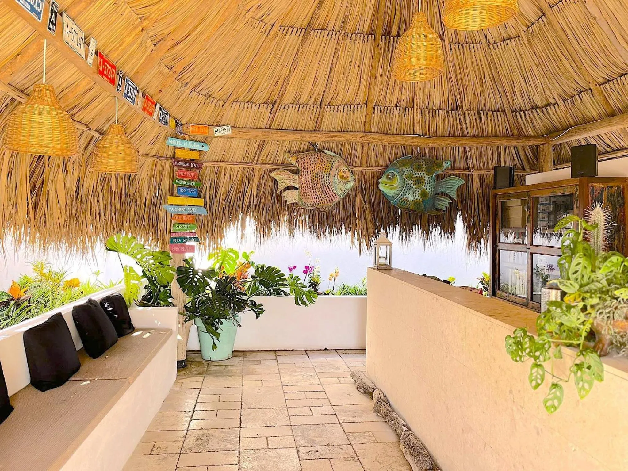 Living room in Aruba Lagunita