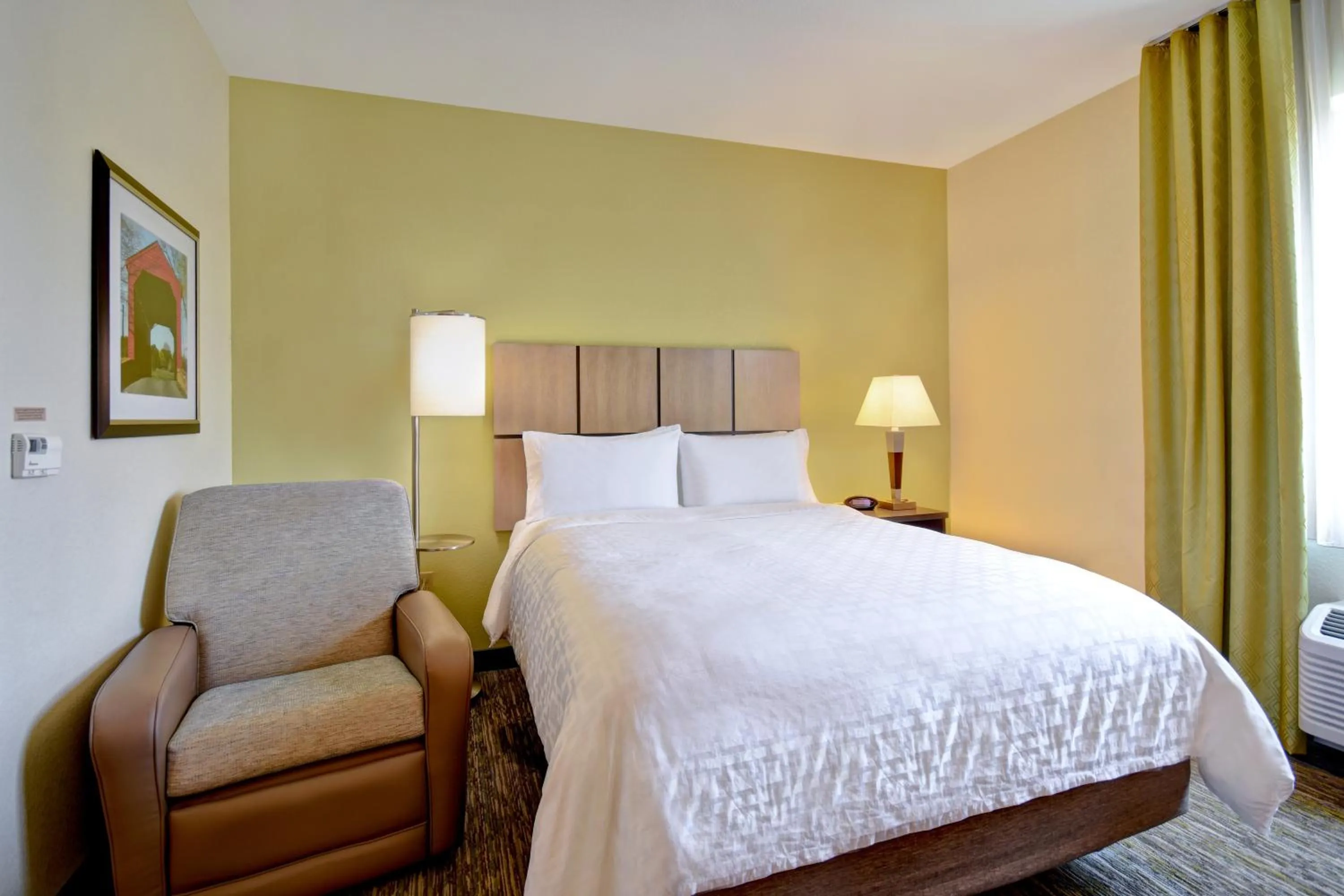 Bedroom, Bed in Candlewood Suites St Clairsville Wheeling Area by IHG