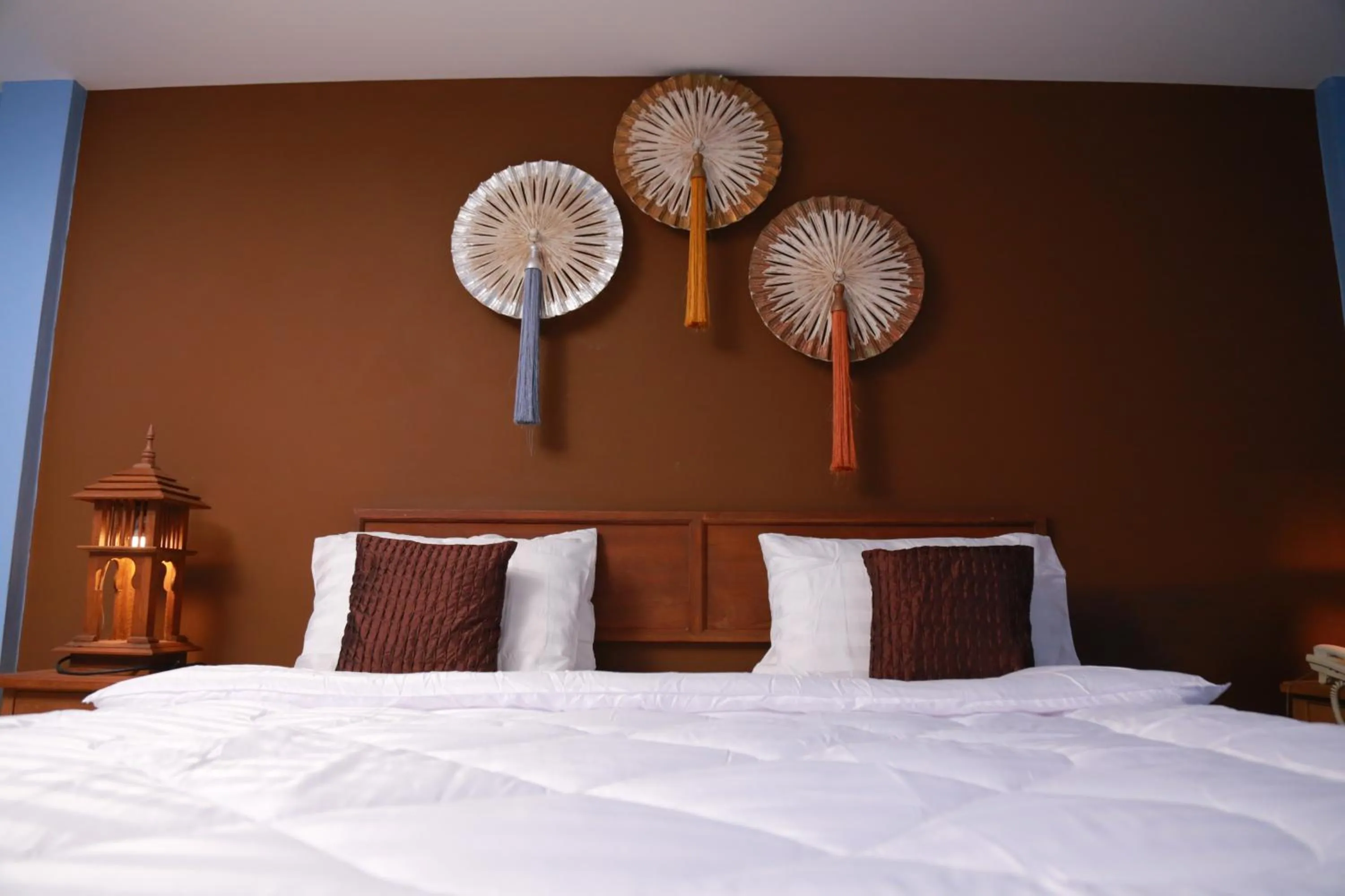 Bed in UPAR Hotels Silom