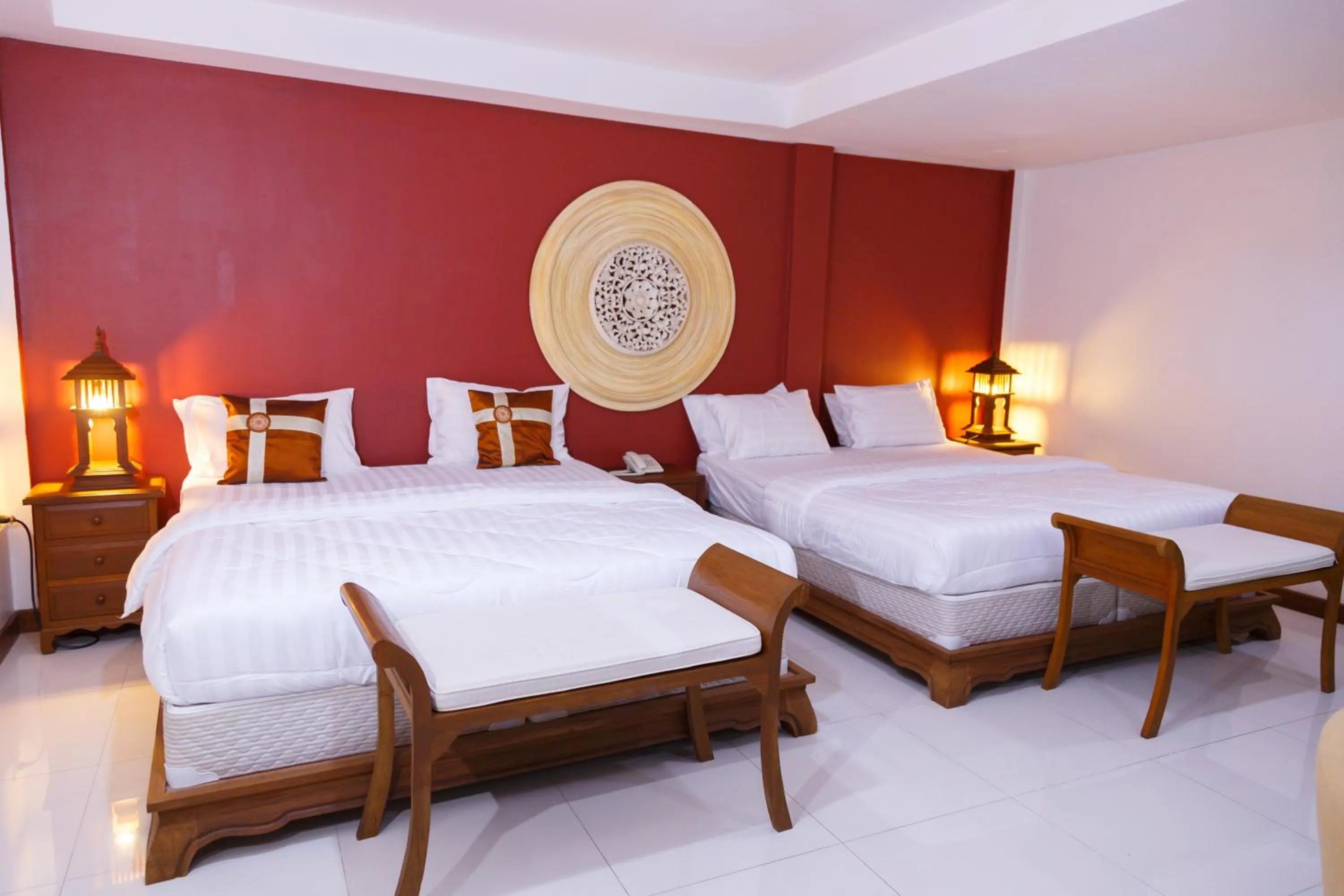 Photo of the whole room, Bed in UPAR Hotels Silom