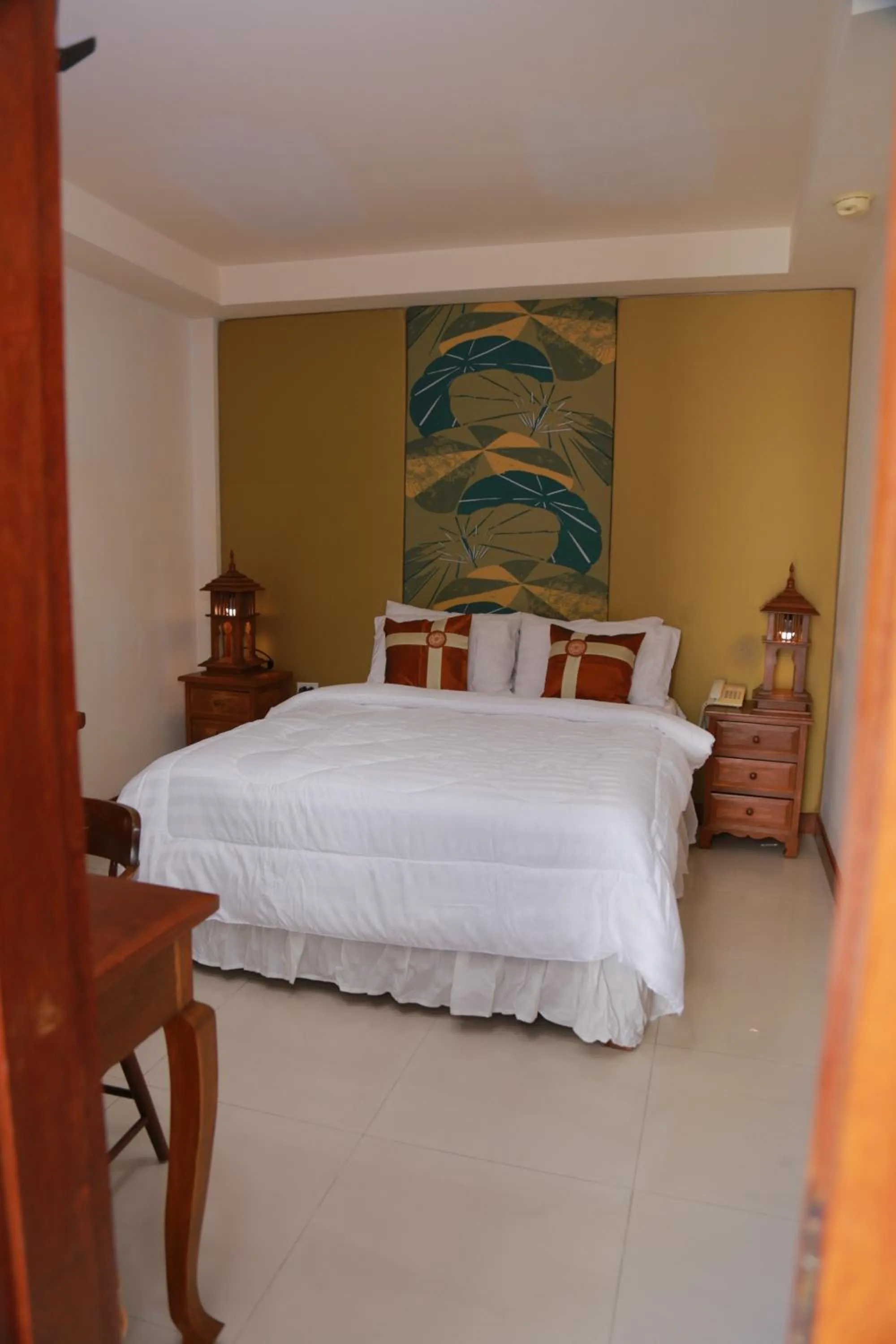 Bed in UPAR Hotels Silom