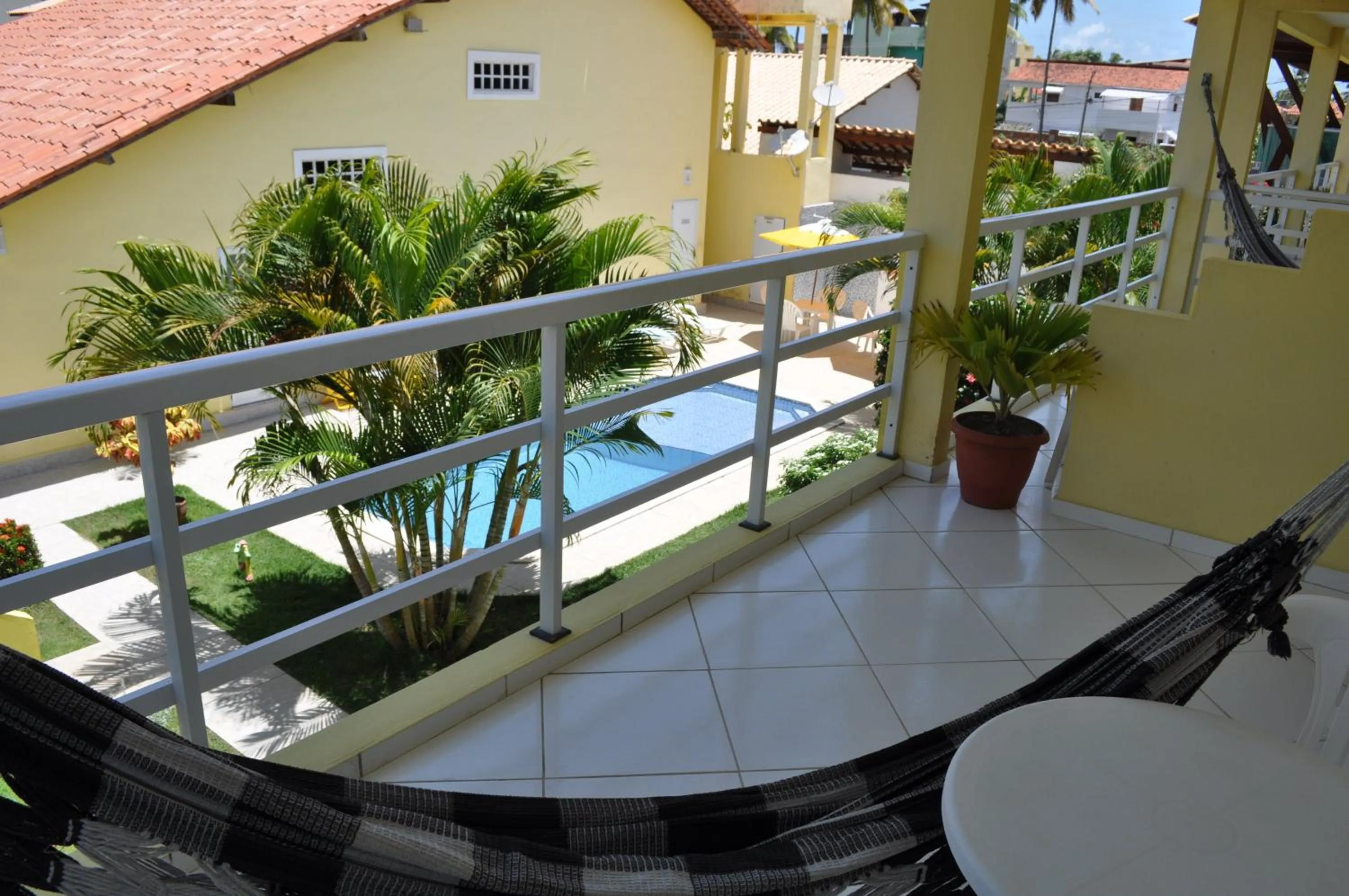 Balcony/Terrace in Pousada Joia Rara