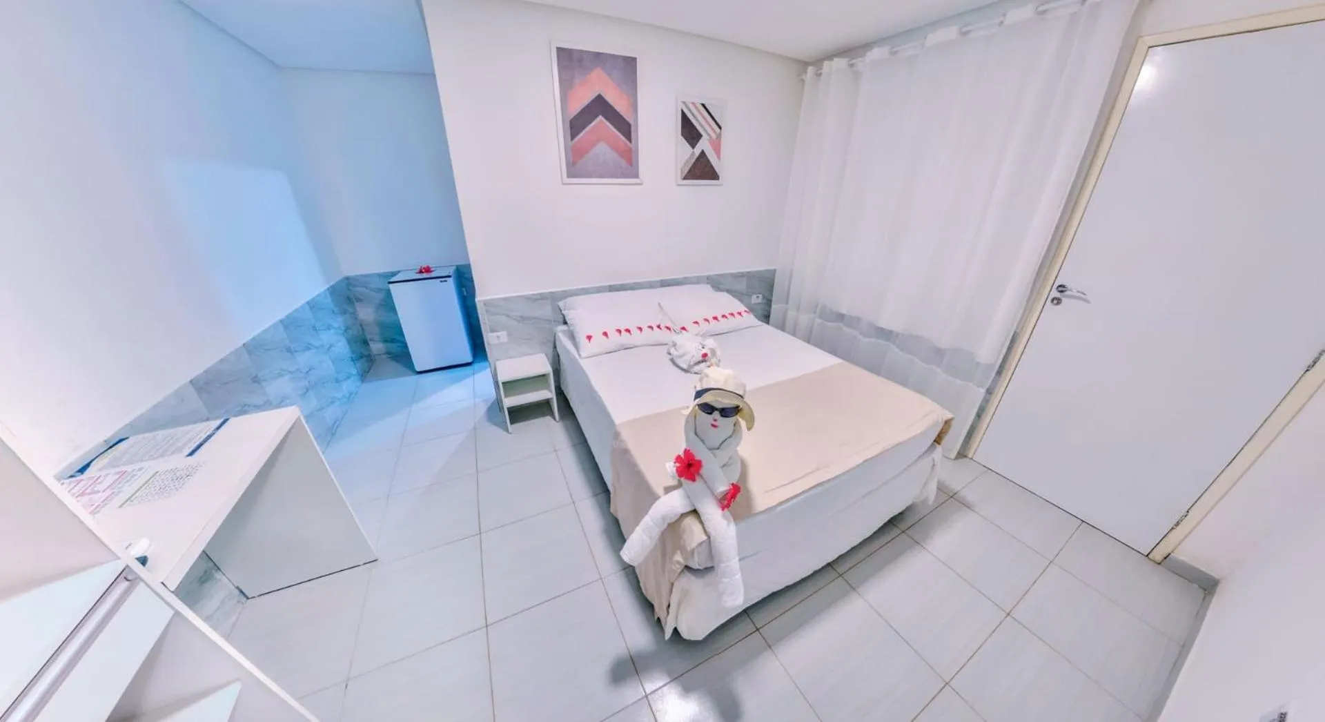 Photo of the whole room, Bed in Pousada Joia Rara