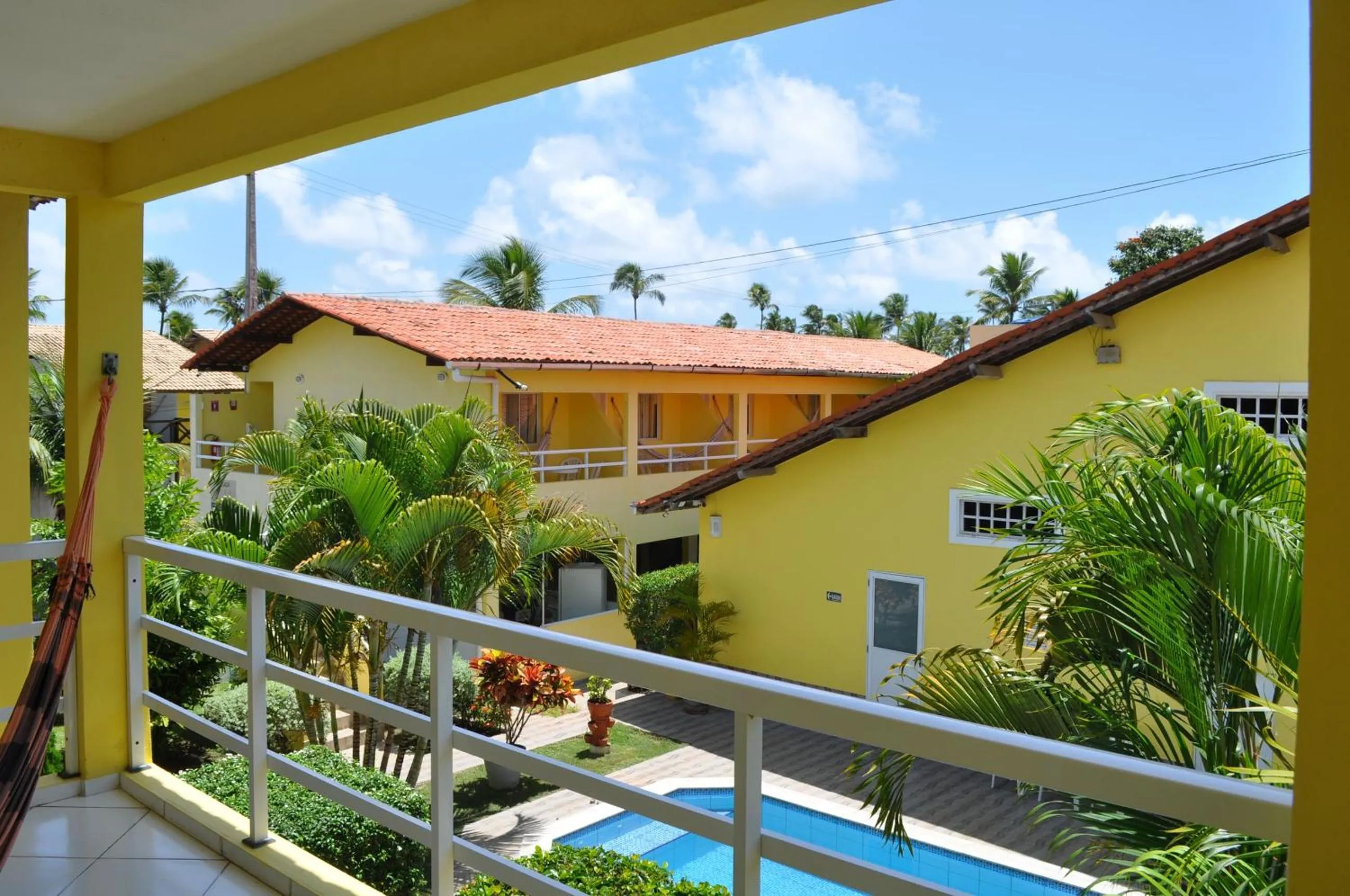 Balcony/Terrace in Pousada Joia Rara