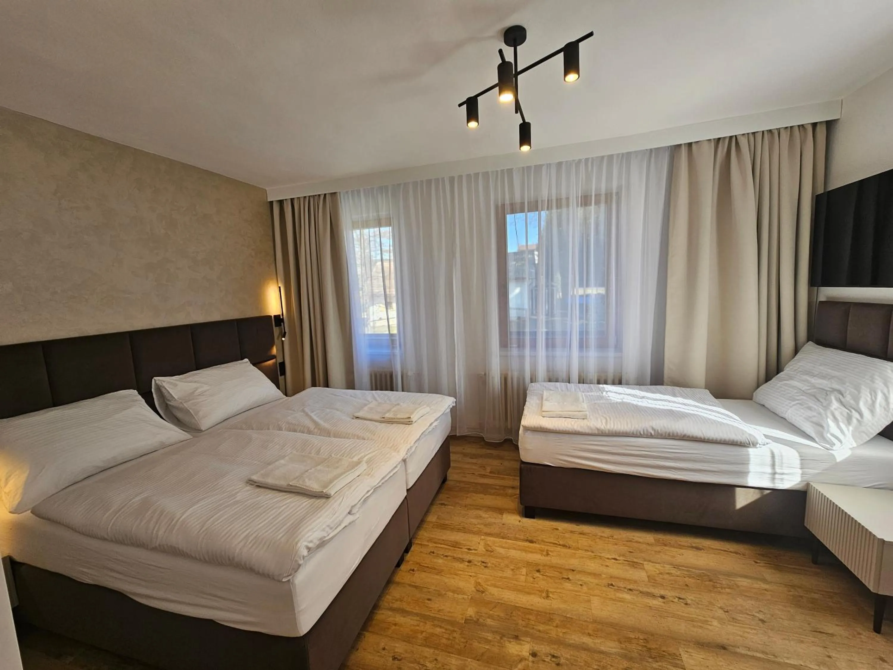 Bed in Balónový hotel a pivovar Radešín