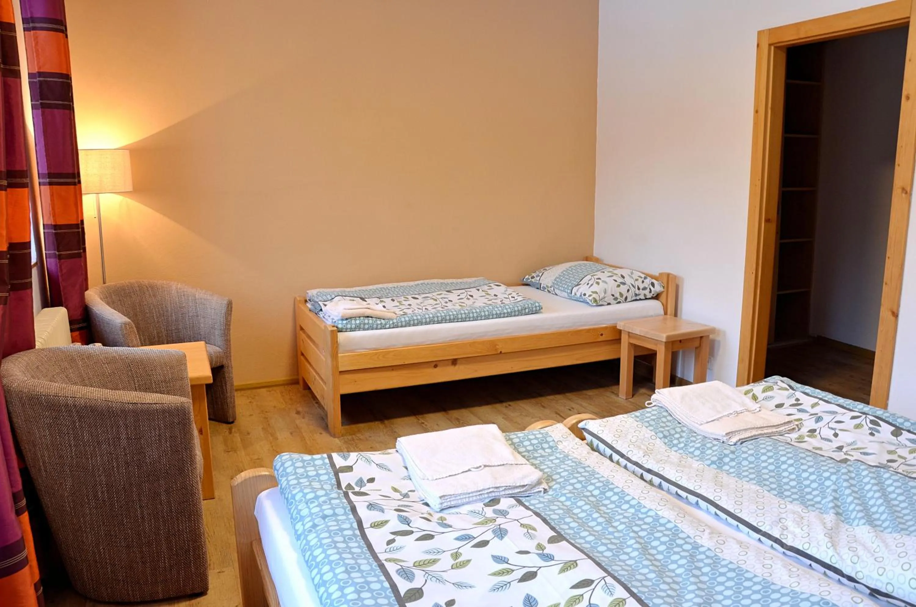 Bedroom, Bed in Balónový hotel a pivovar Radešín