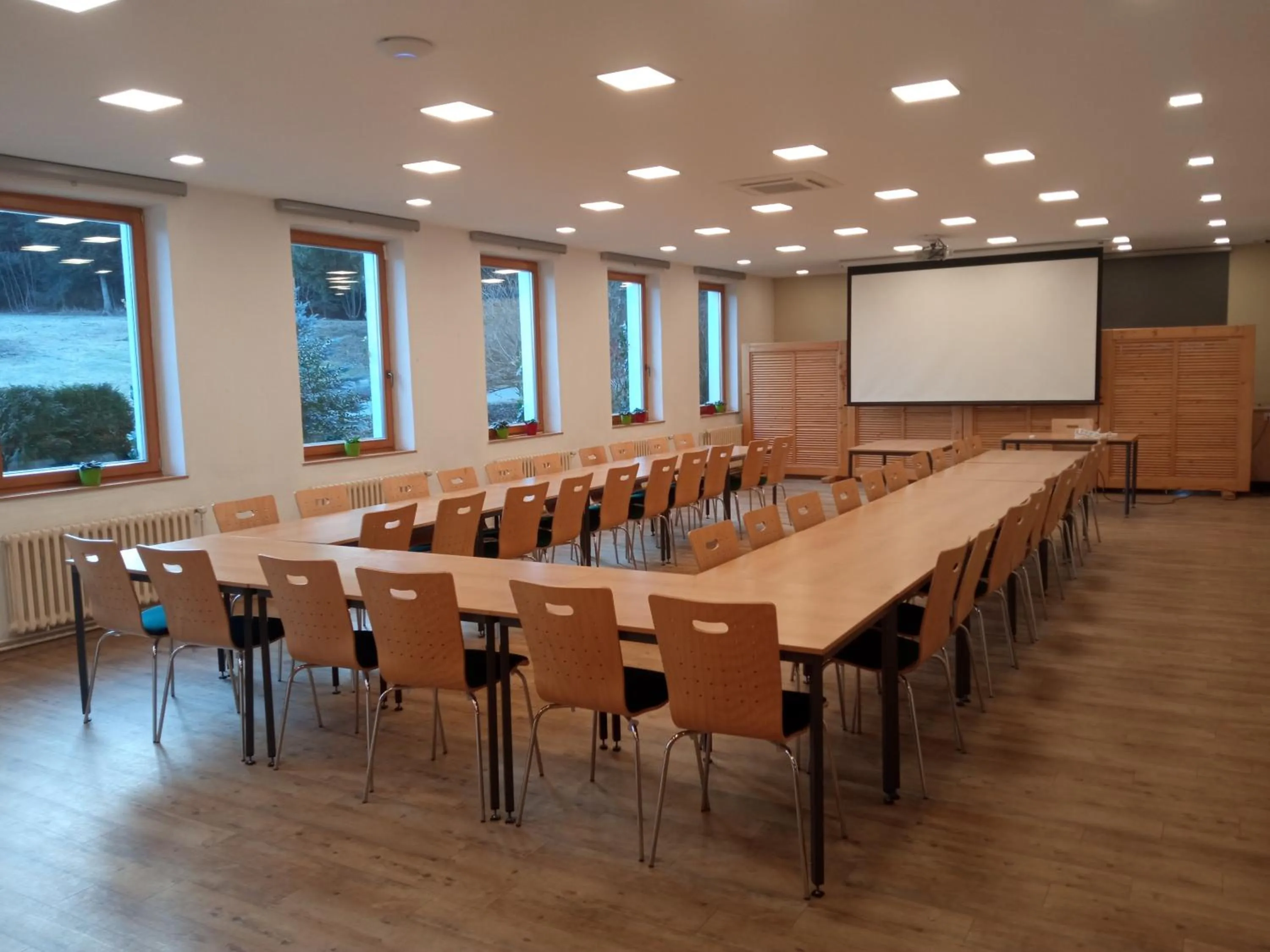 Meeting/conference room in Balónový hotel a pivovar Radešín