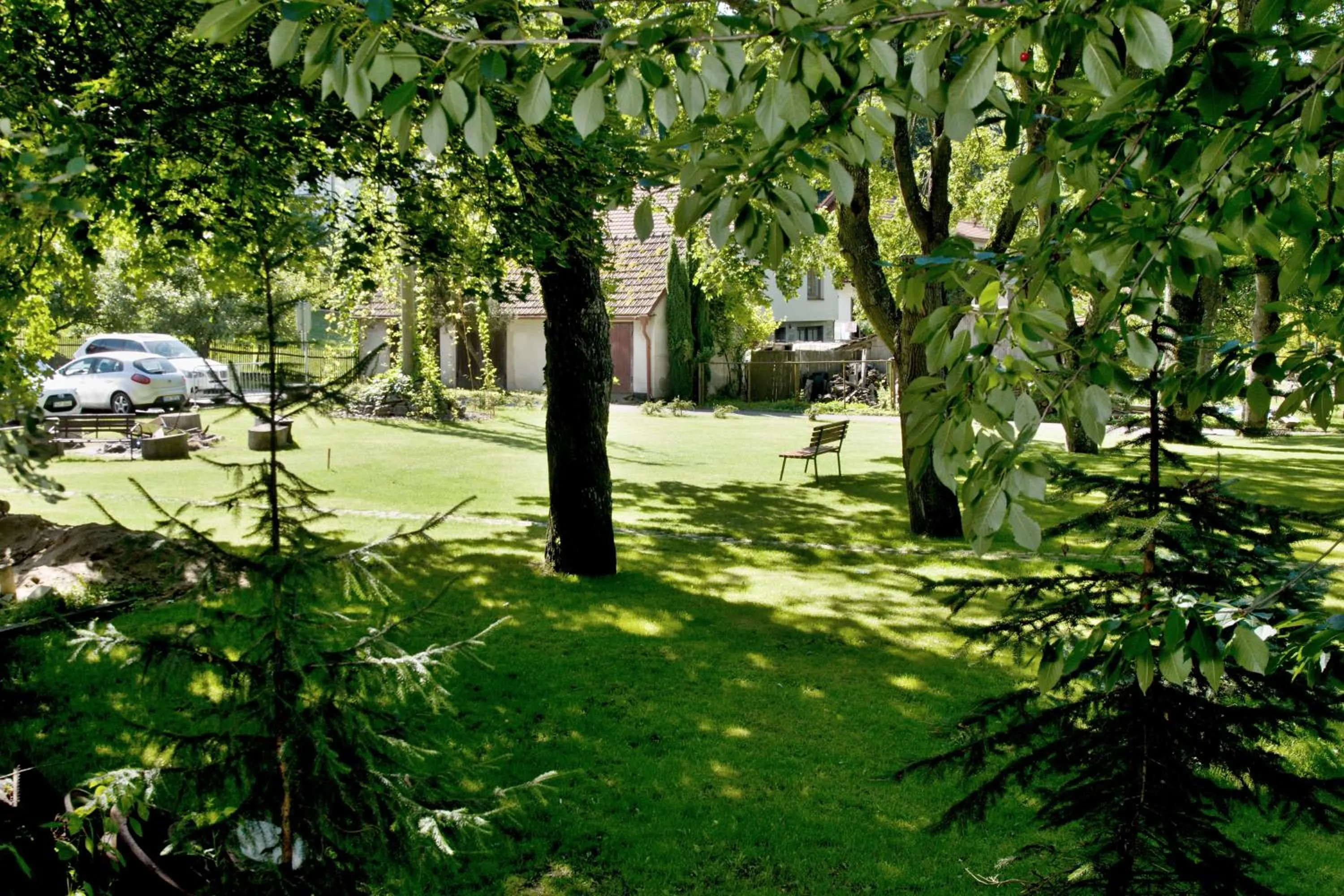 Off site in Balónový hotel a pivovar Radešín