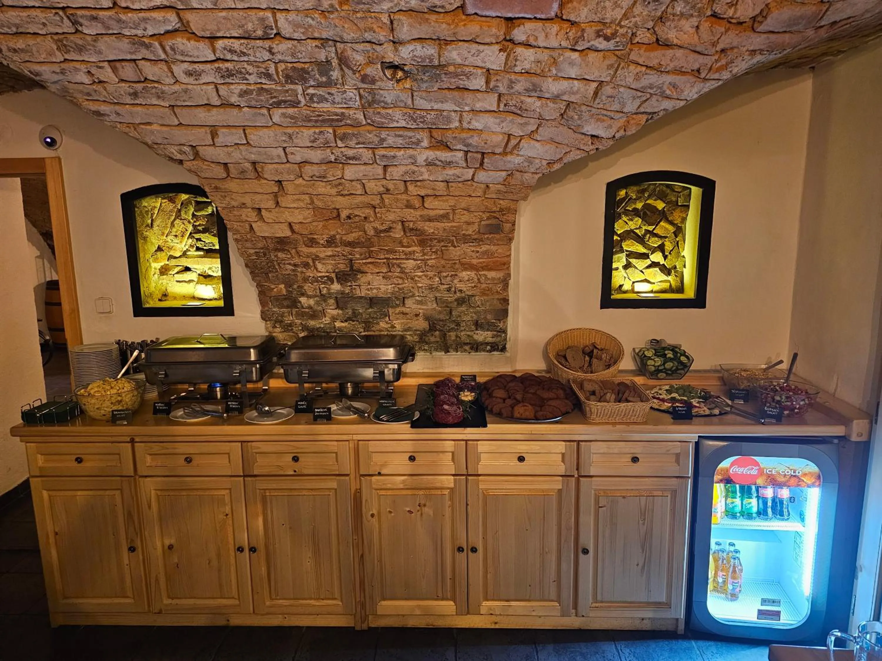 Food in Balónový hotel a pivovar Radešín