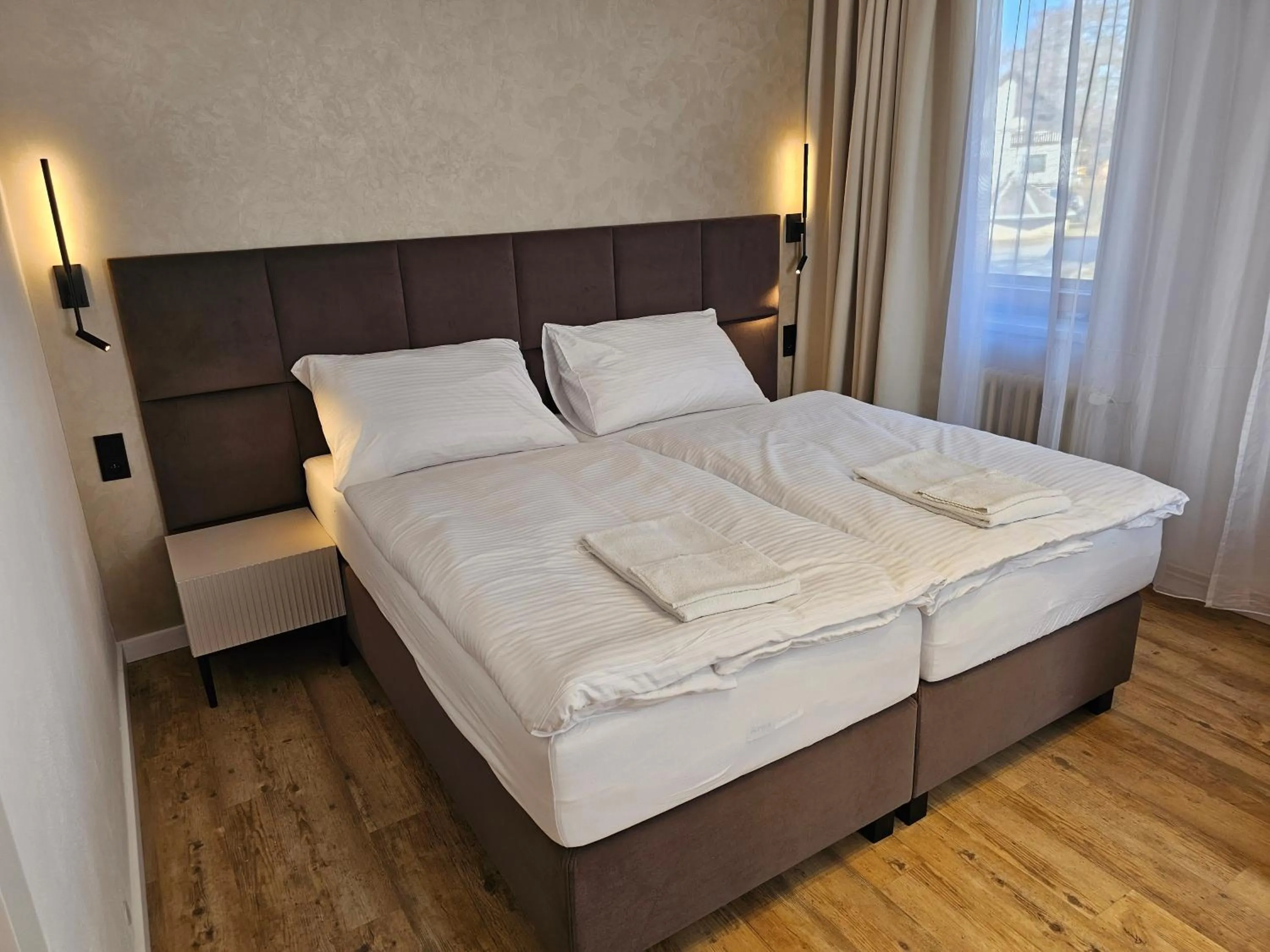Bed in Balónový hotel a pivovar Radešín