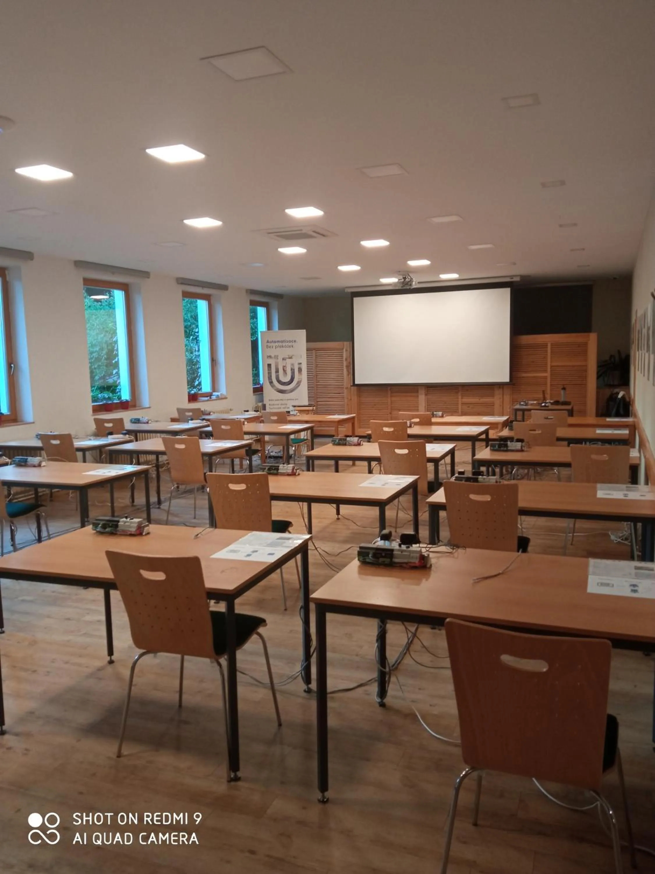 Meeting/conference room in Balónový hotel a pivovar Radešín