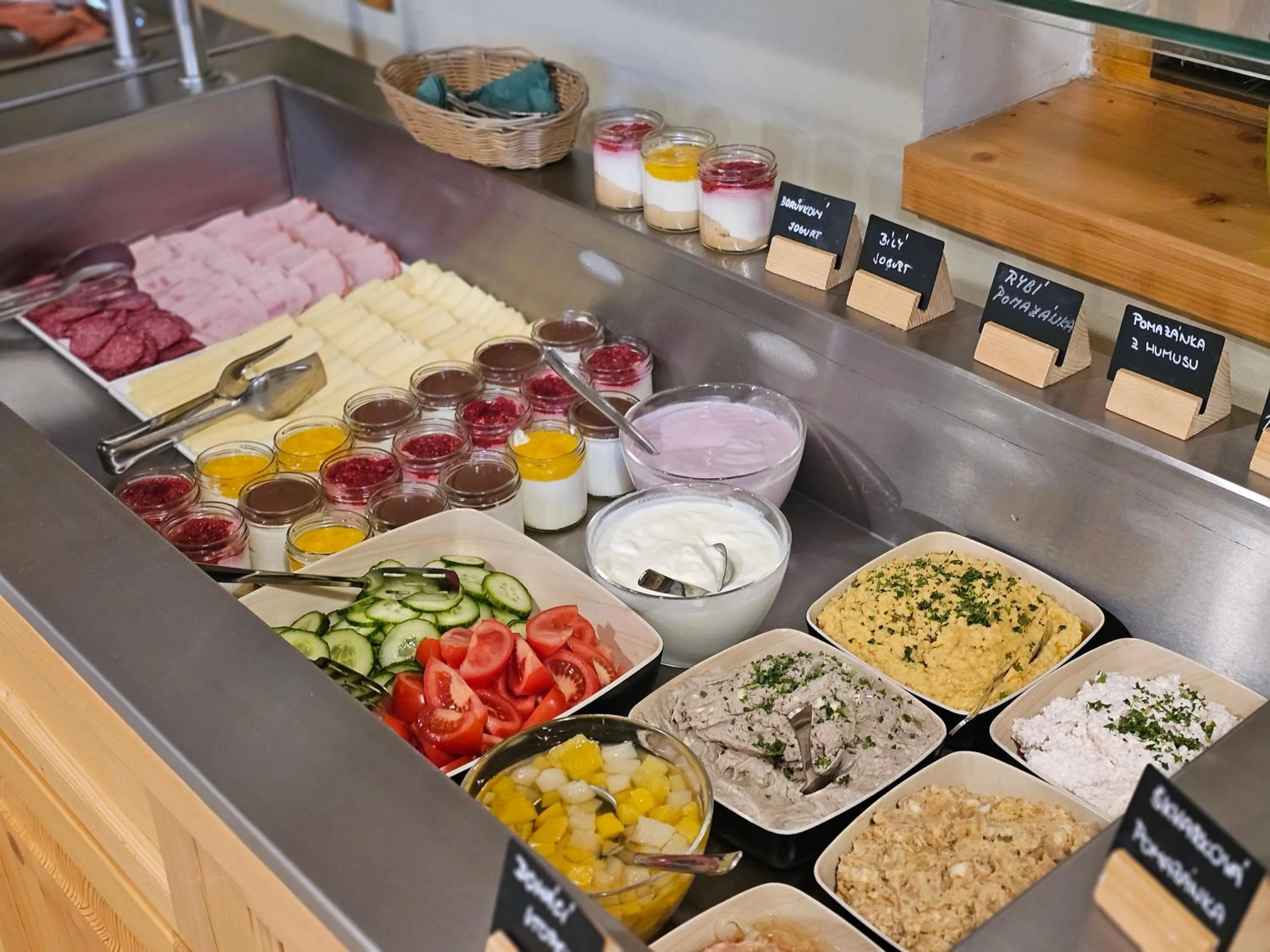 Breakfast in Balónový hotel a pivovar Radešín