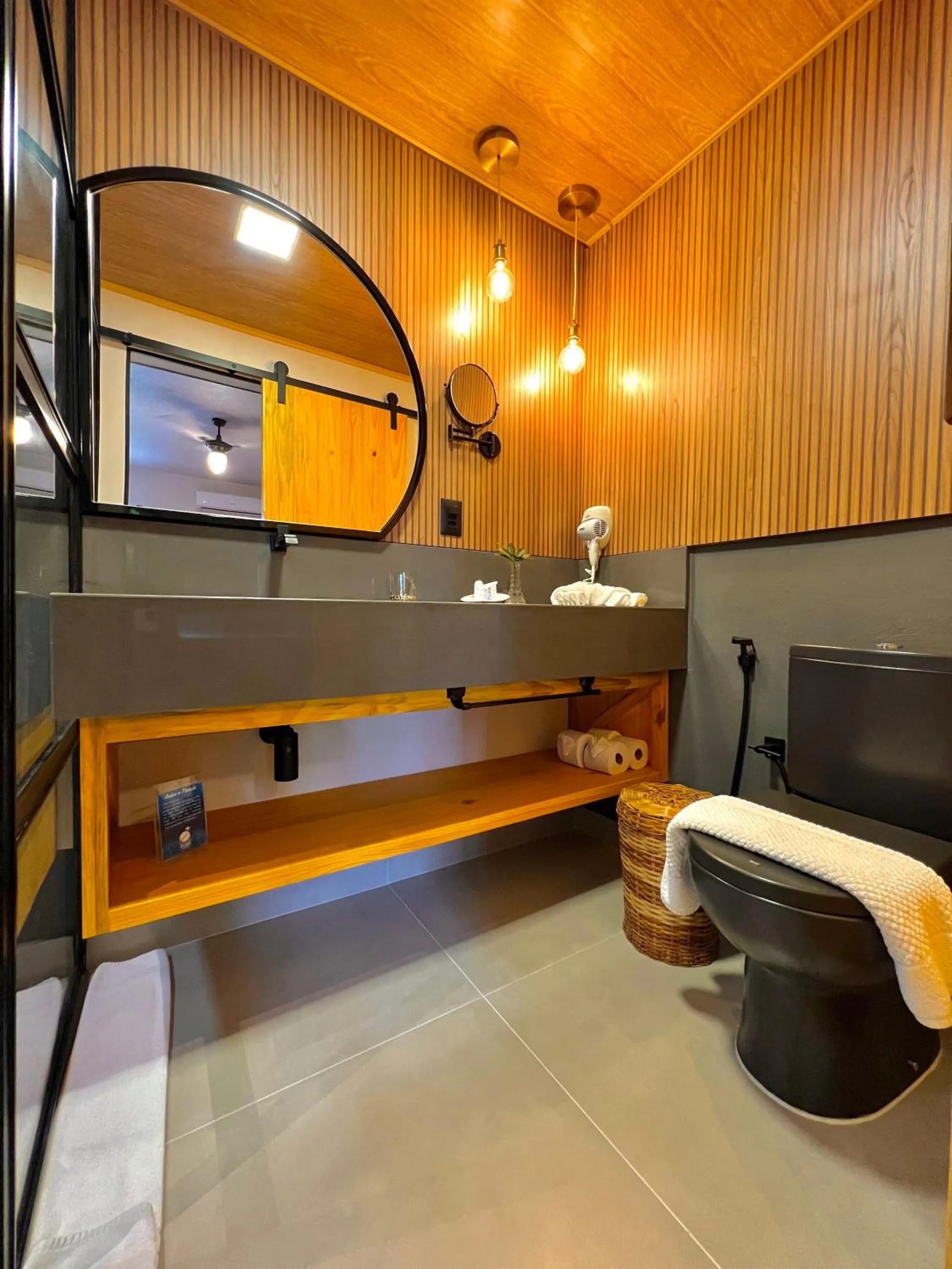 Bathroom in Pousada Casa de Maria