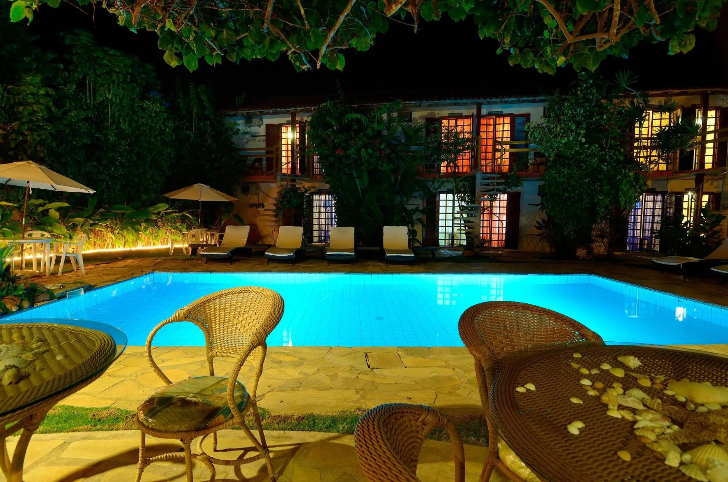 Restaurant/places to eat in Pousada Casa de Maria