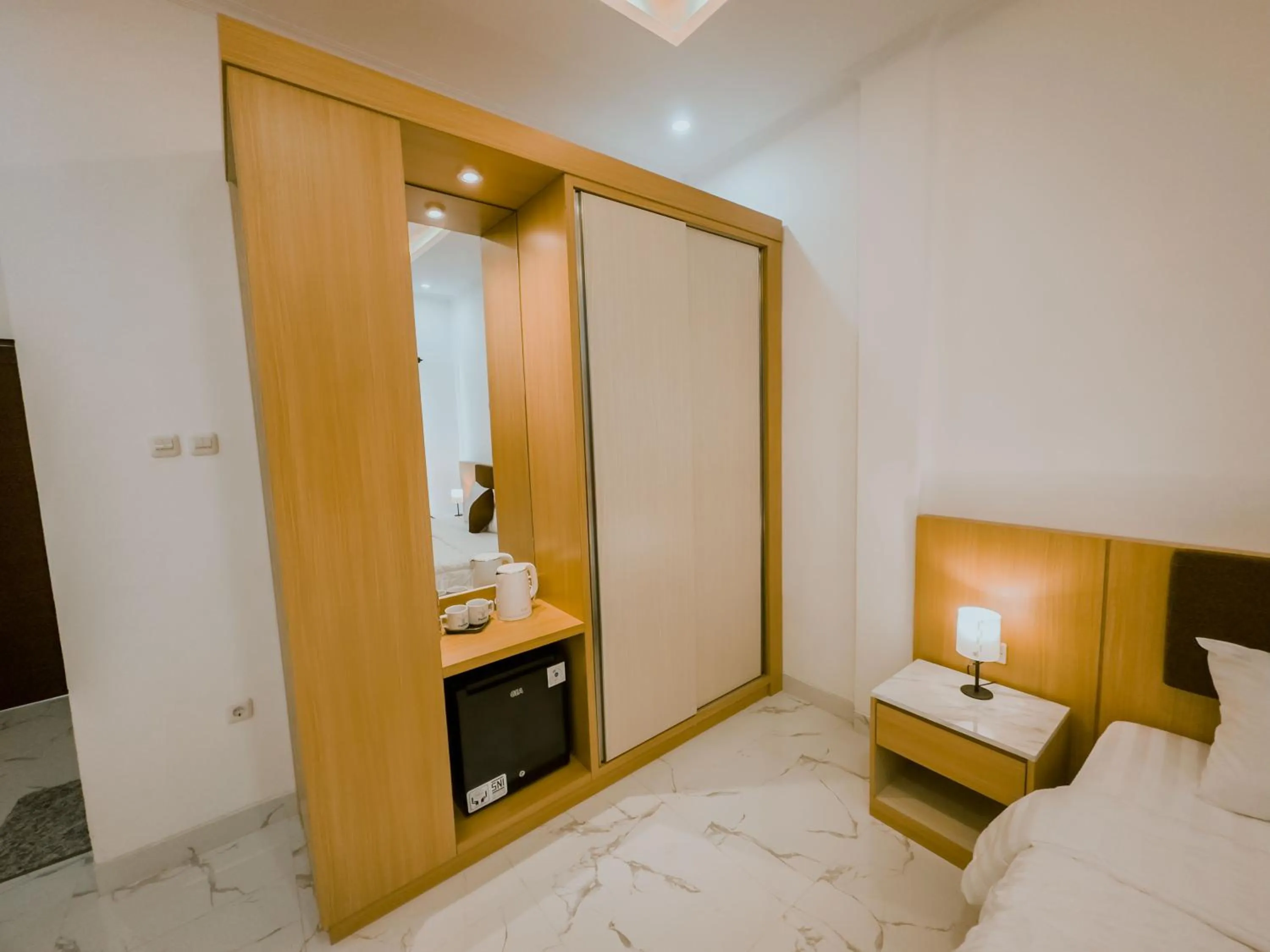 wardrobe, Bed in Pachira Living Legian - Monthly Rate Available