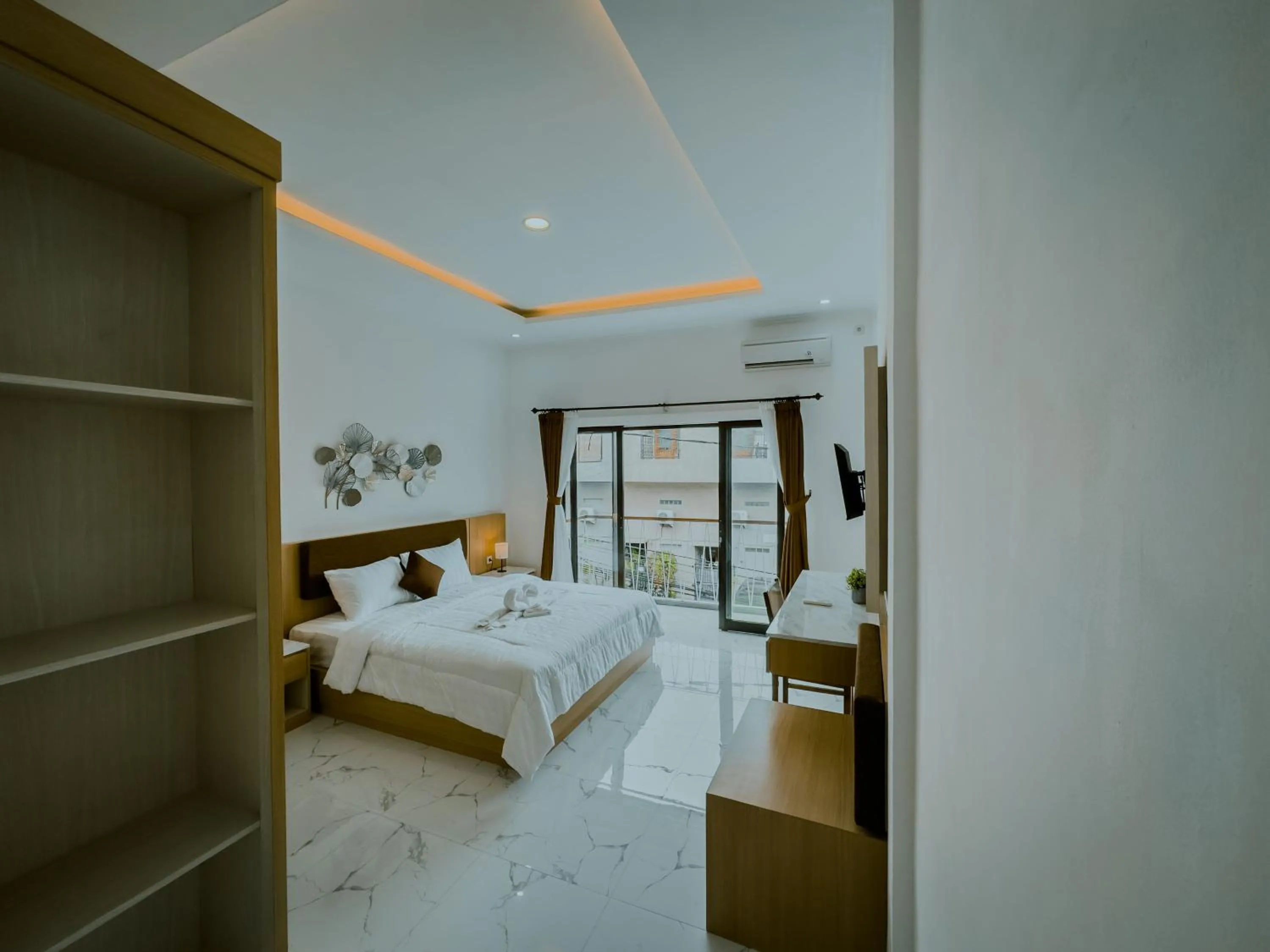 Photo of the whole room, Bed in Pachira Living Legian - Monthly Rate Available