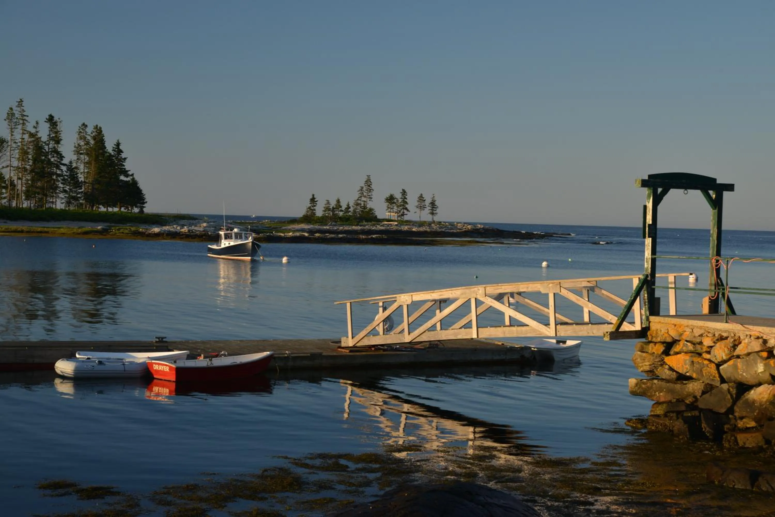 Sea view in Newagen Seaside Inn